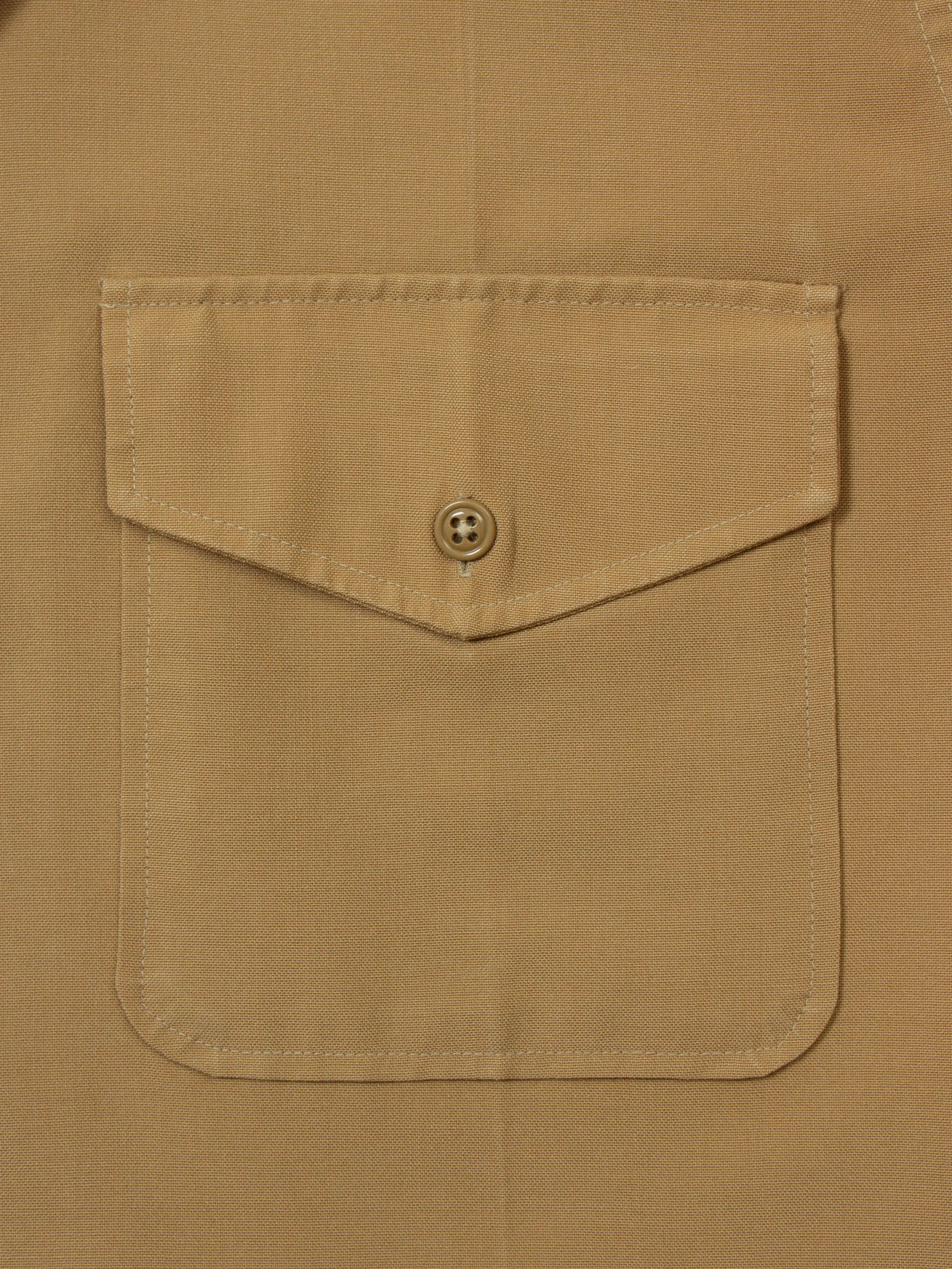 Vtg 1970s Creigton US Marine Corps Officer Shirt (L) - Image 4