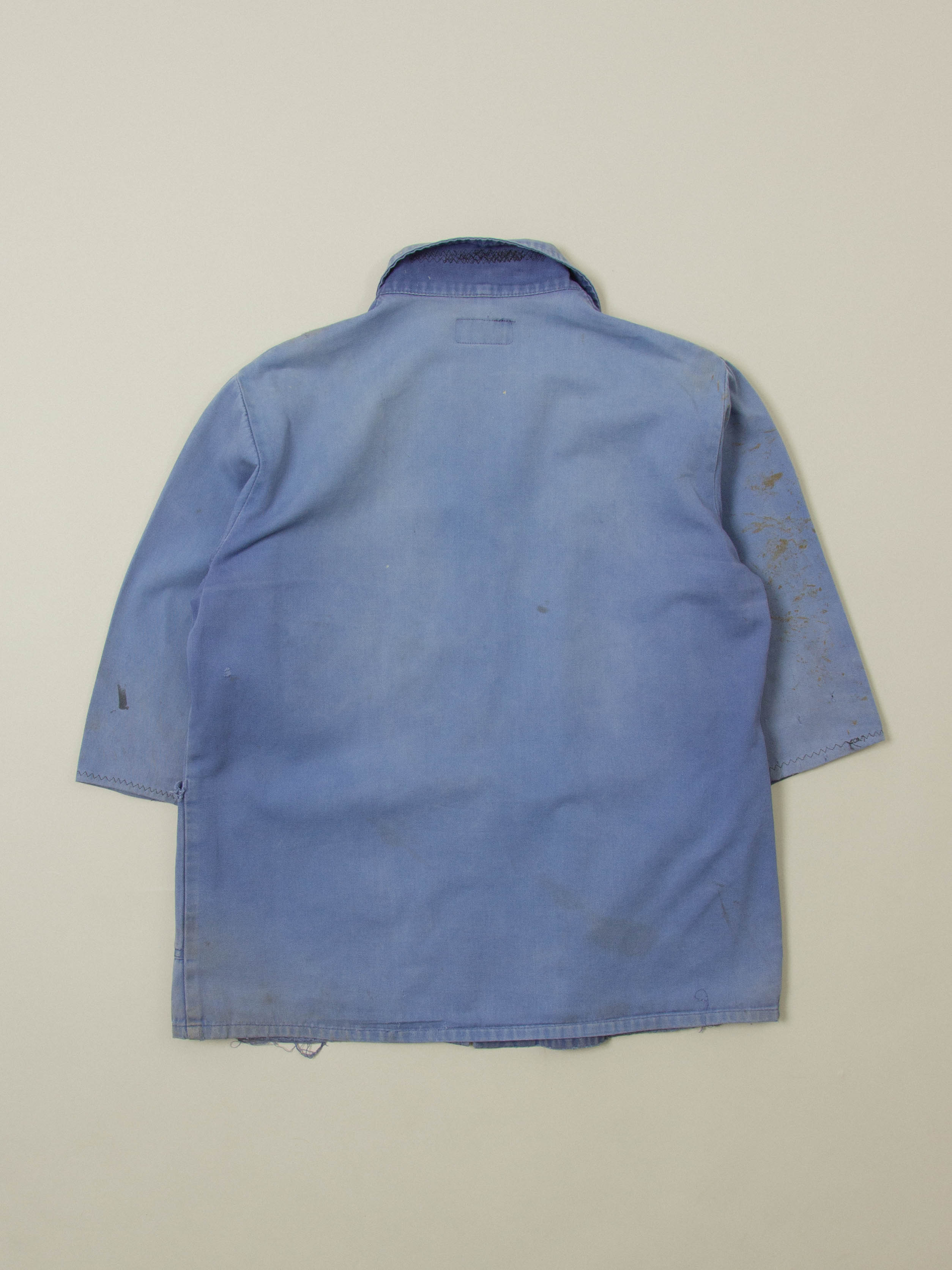 Vtg 1970s Faded Workwear Shirt (Women's S/M) - Image 6