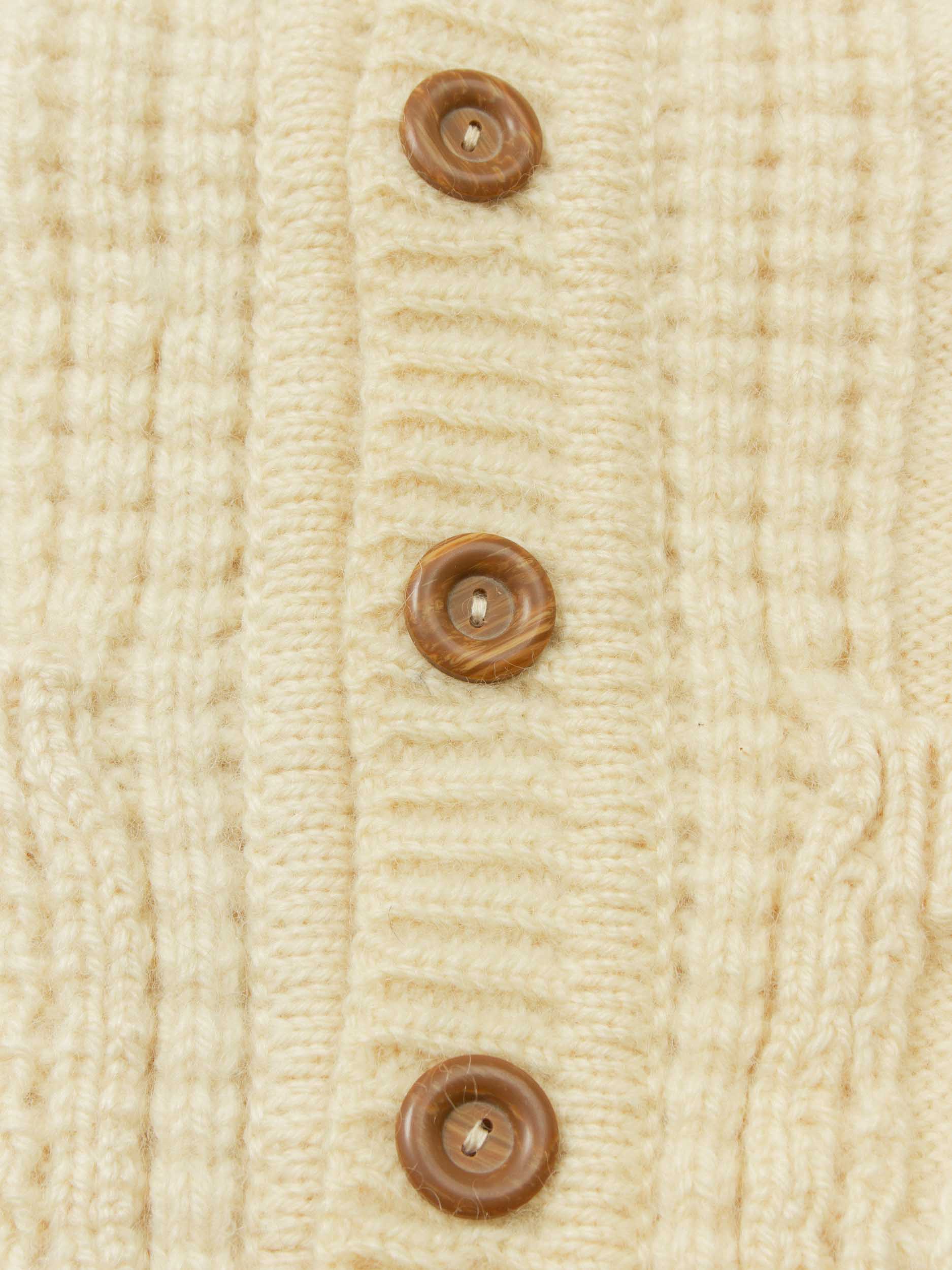 Vtg 1970s Gaeltarra Wool Cardigan - Made in Ireland (S) - Image 4
