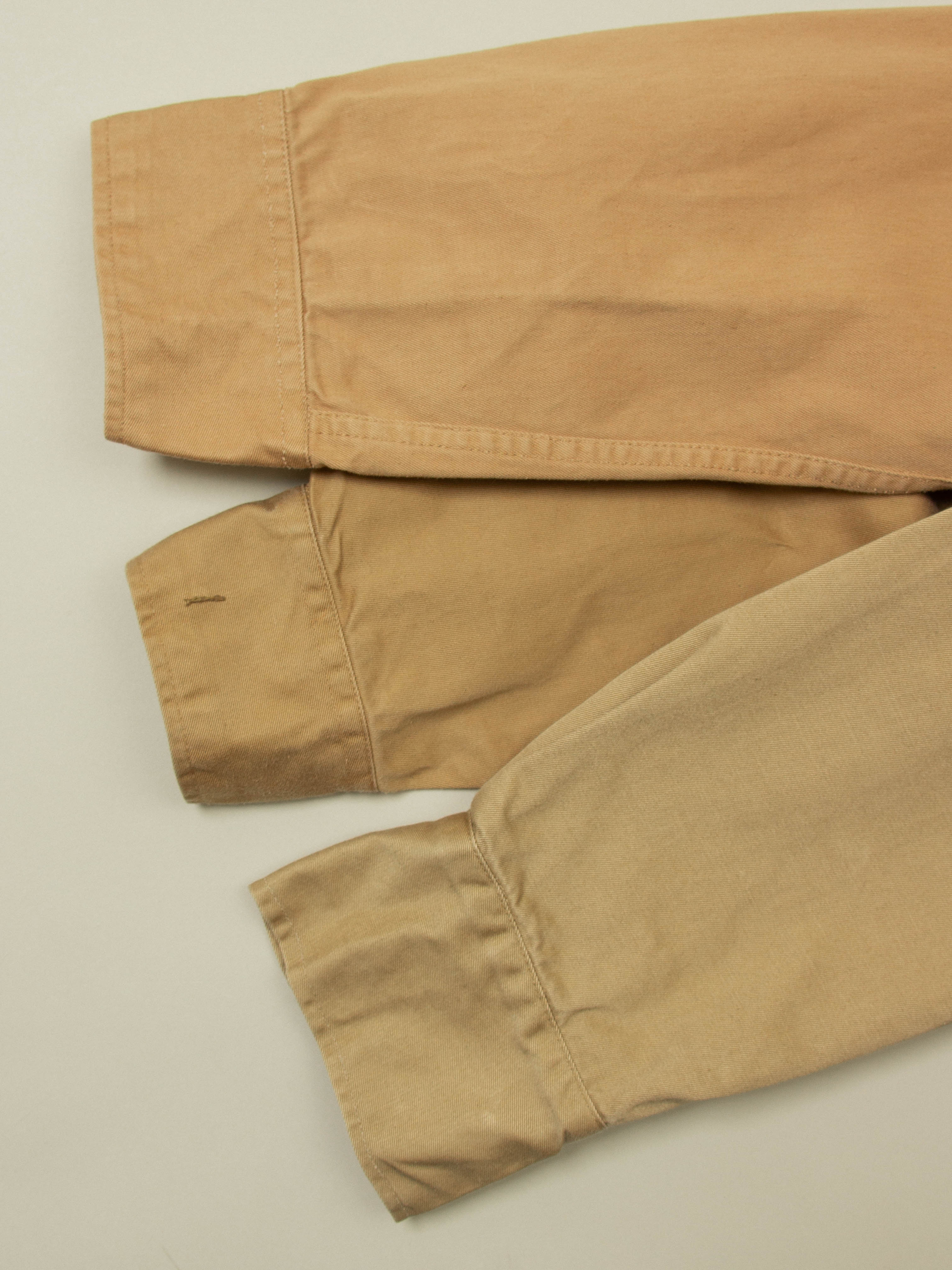 Vtg 1970s Greek Army Khaki Officer Shirt - Image 3
