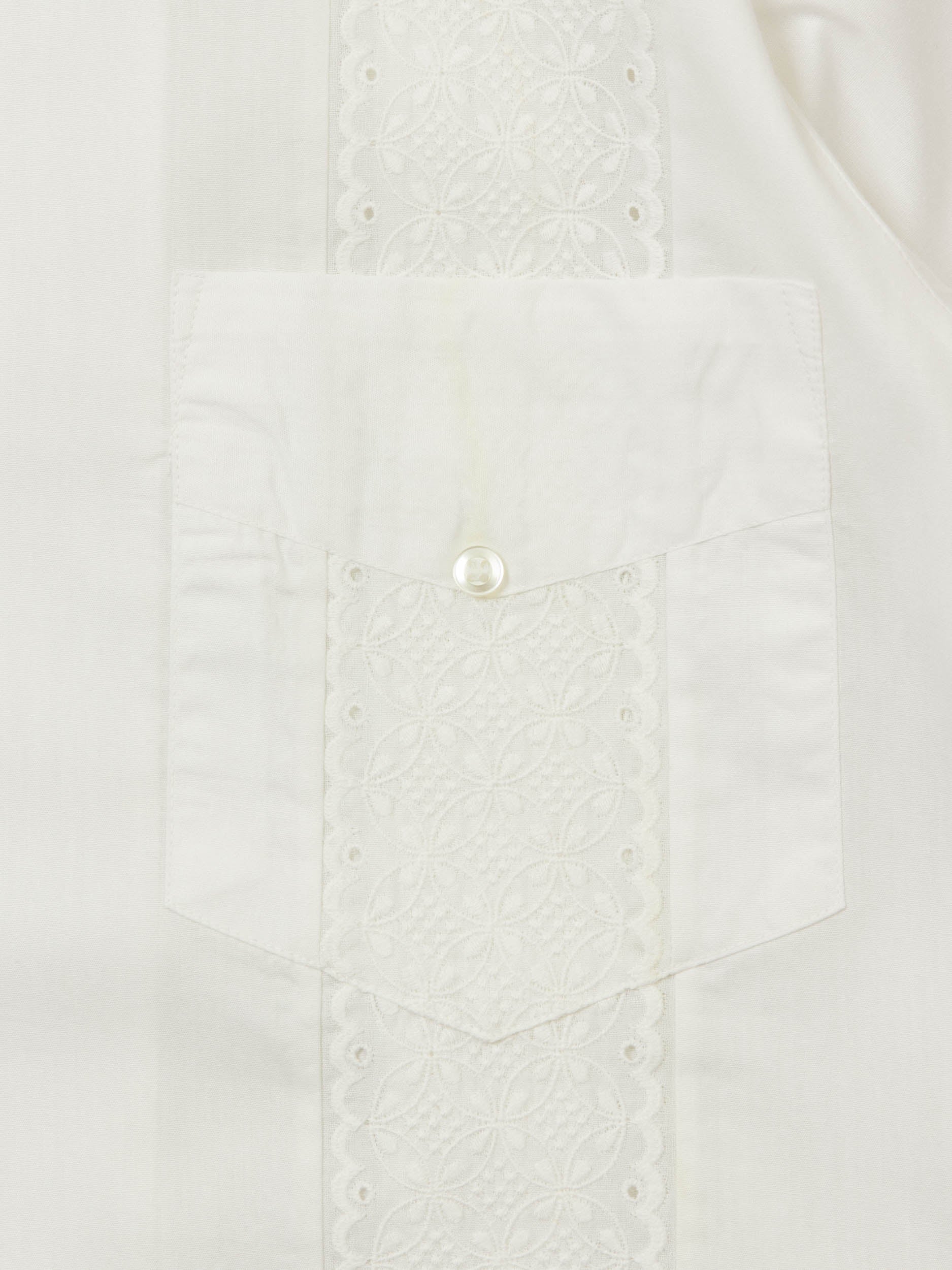 Vtg 1970s Guayabera Cuban Shirt (M) - Image 3