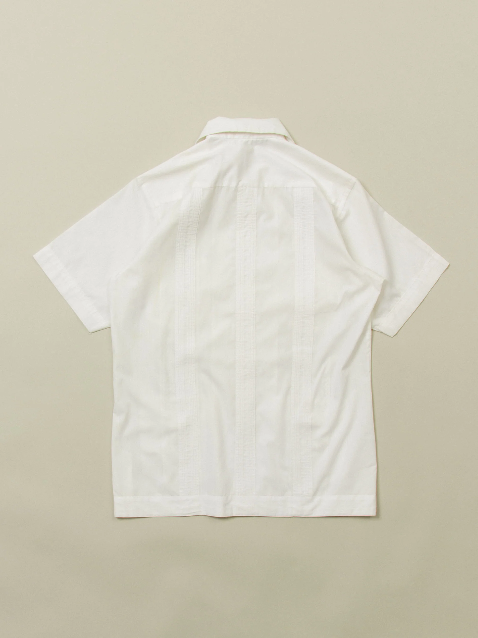 Vtg 1970s Guayabera Cuban Shirt (M) - Image 5