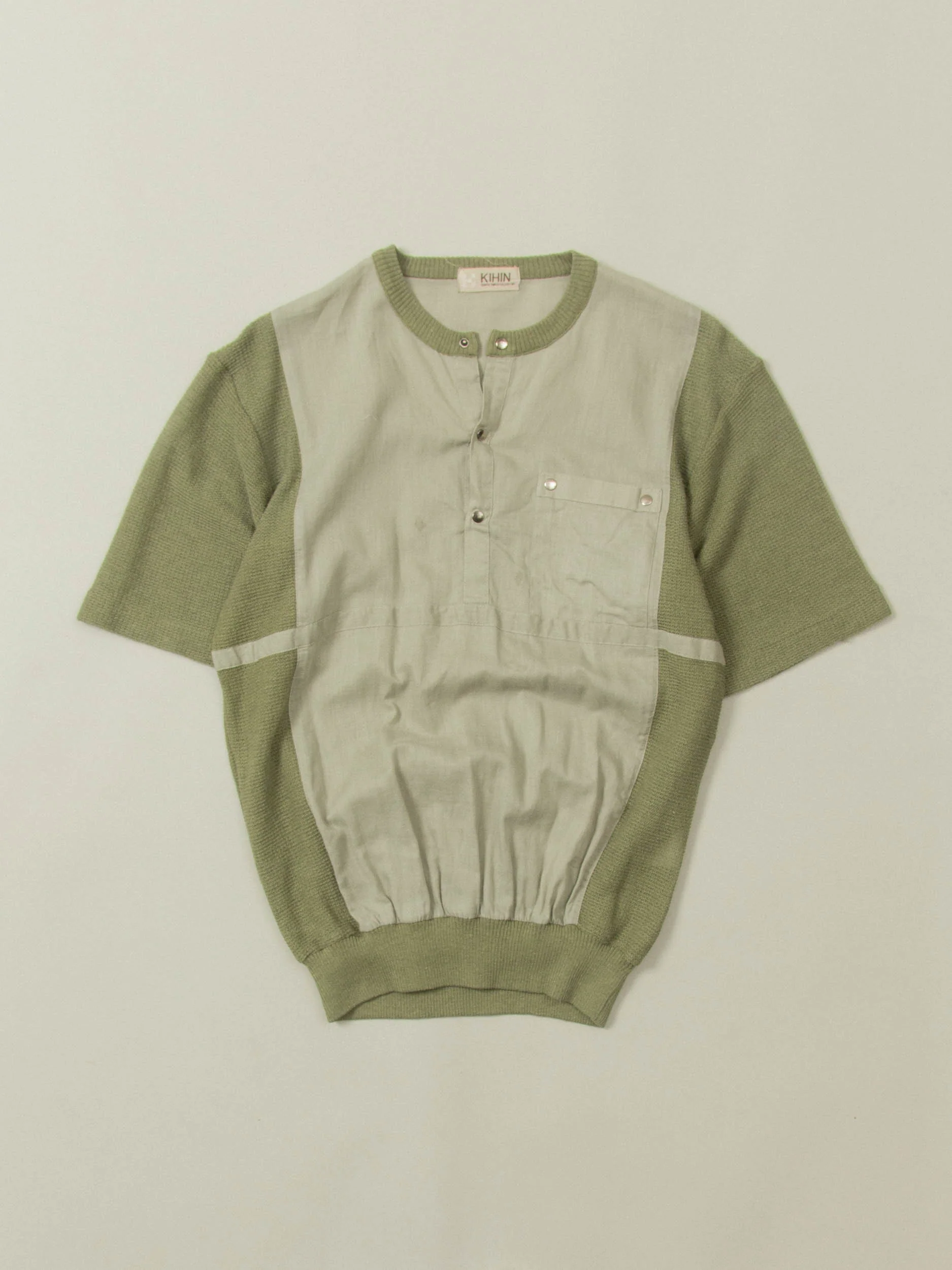 Vtg 1970s Knit Polo - Made in Japan (M)