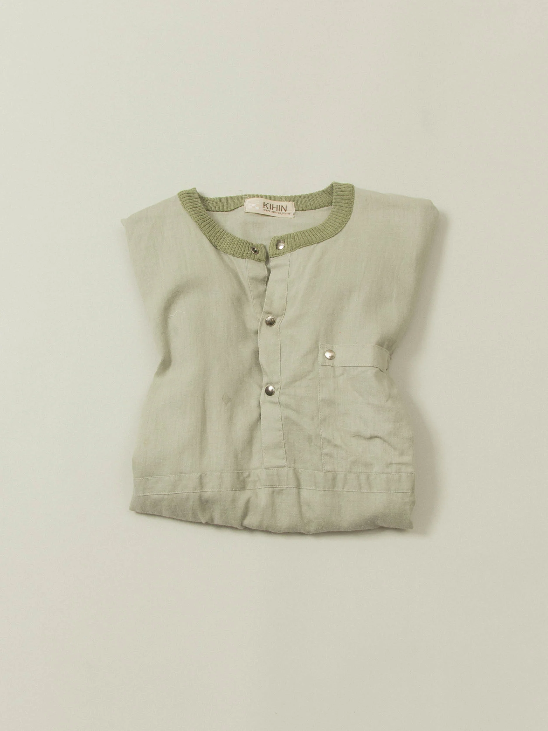 Vtg 1970s Knit Polo - Made in Japan (M) - Image 6