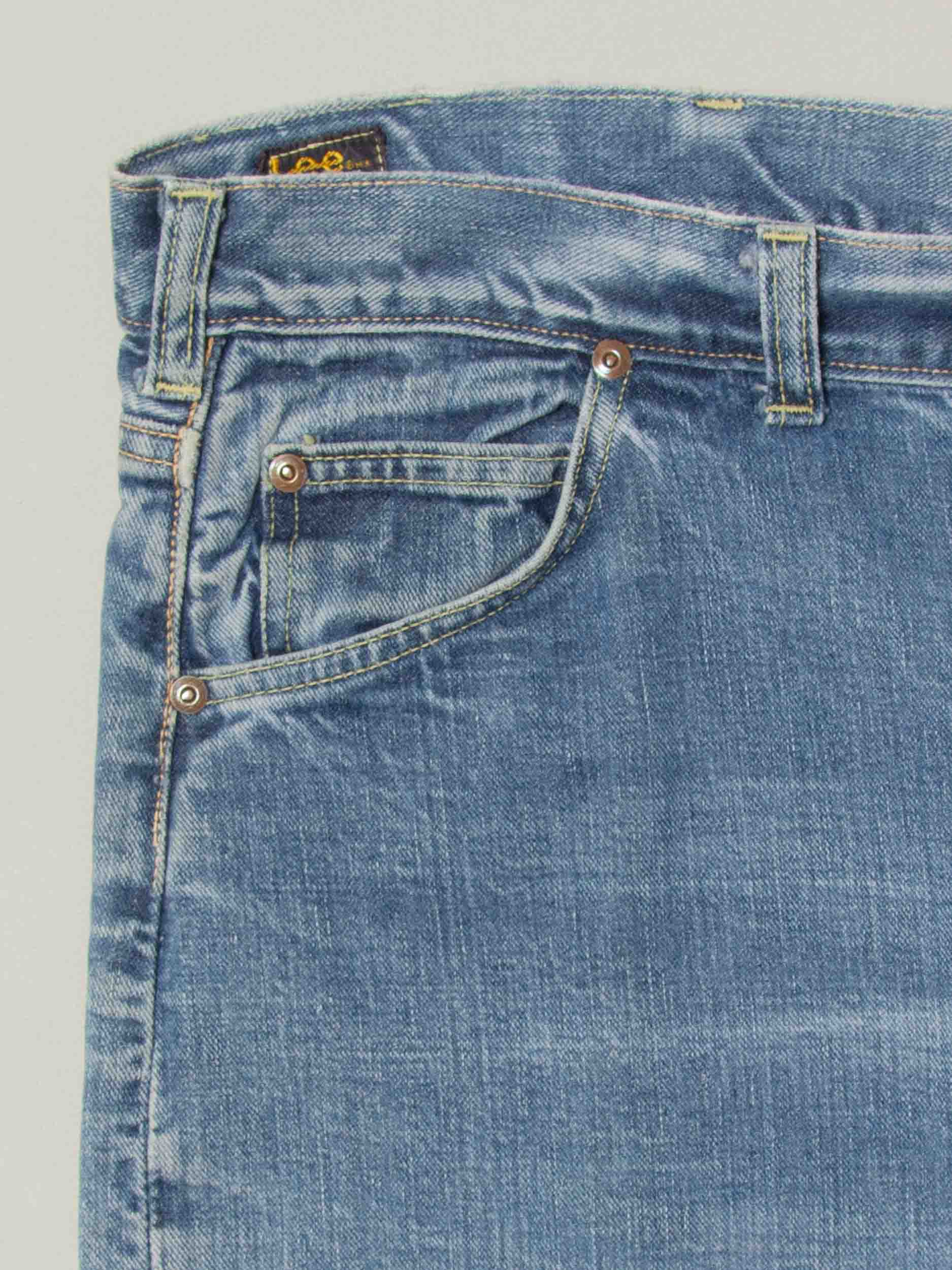 Vtg 1970s Lee Riders Jeans - Made in USA (44x28) - Image 4