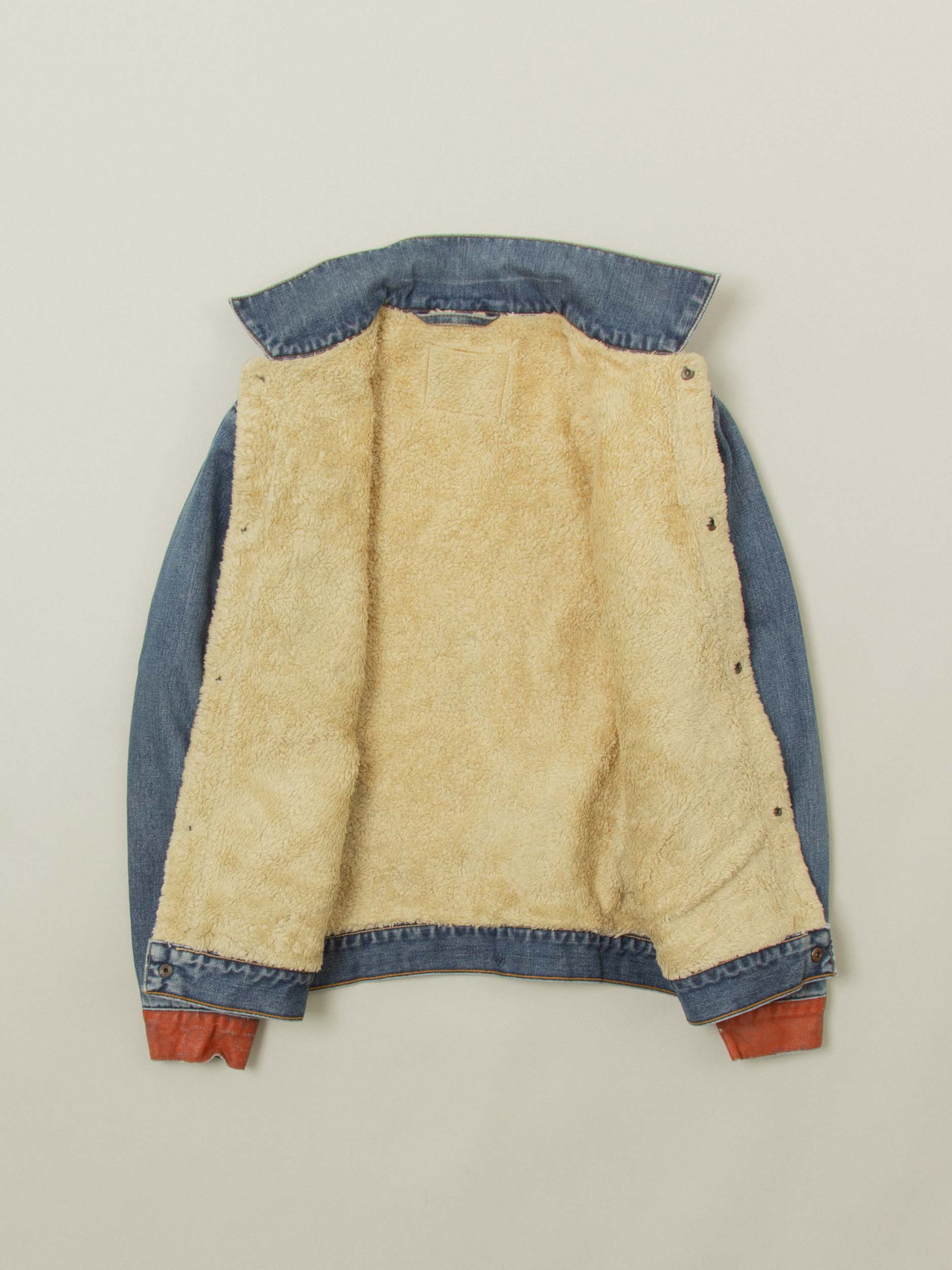 Vtg 1970s Lined Levi's Denim Jacket (S/M) - Image 3