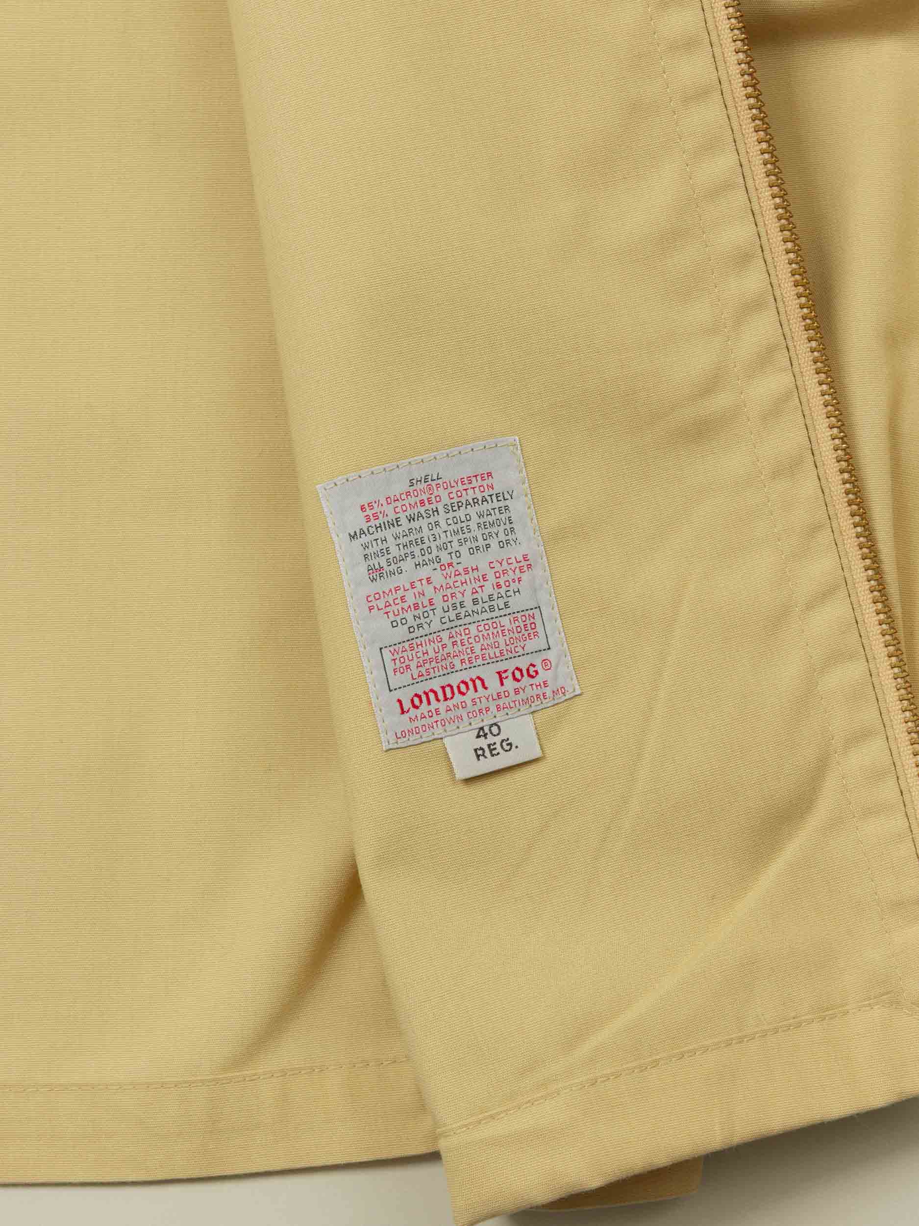 Vtg 1970s London Fog Raglan Sports Jacket – Made in USA (M/L) - Image 7