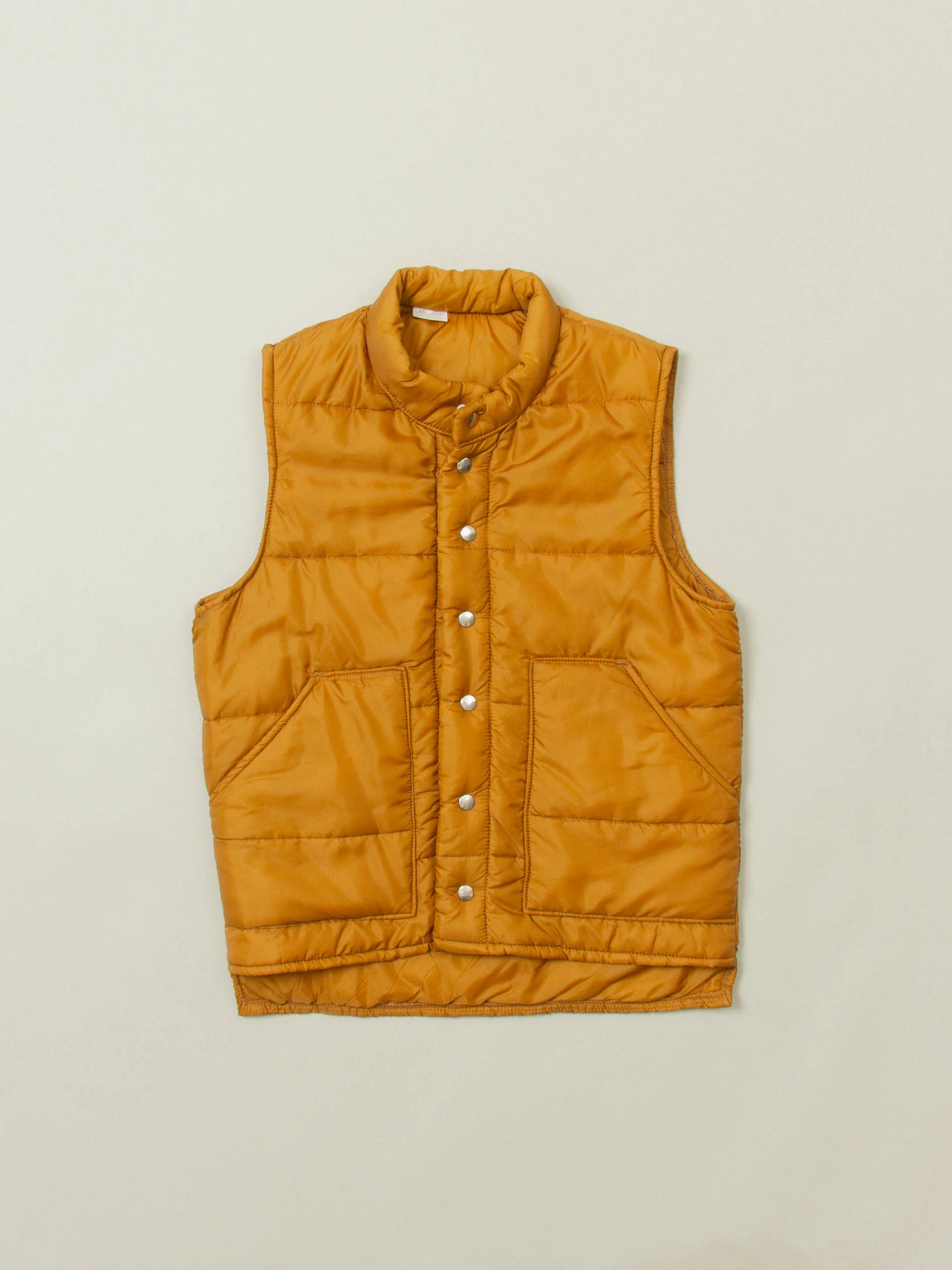 Vtg 1970s OshKosh Quilted Sports Vest (M)