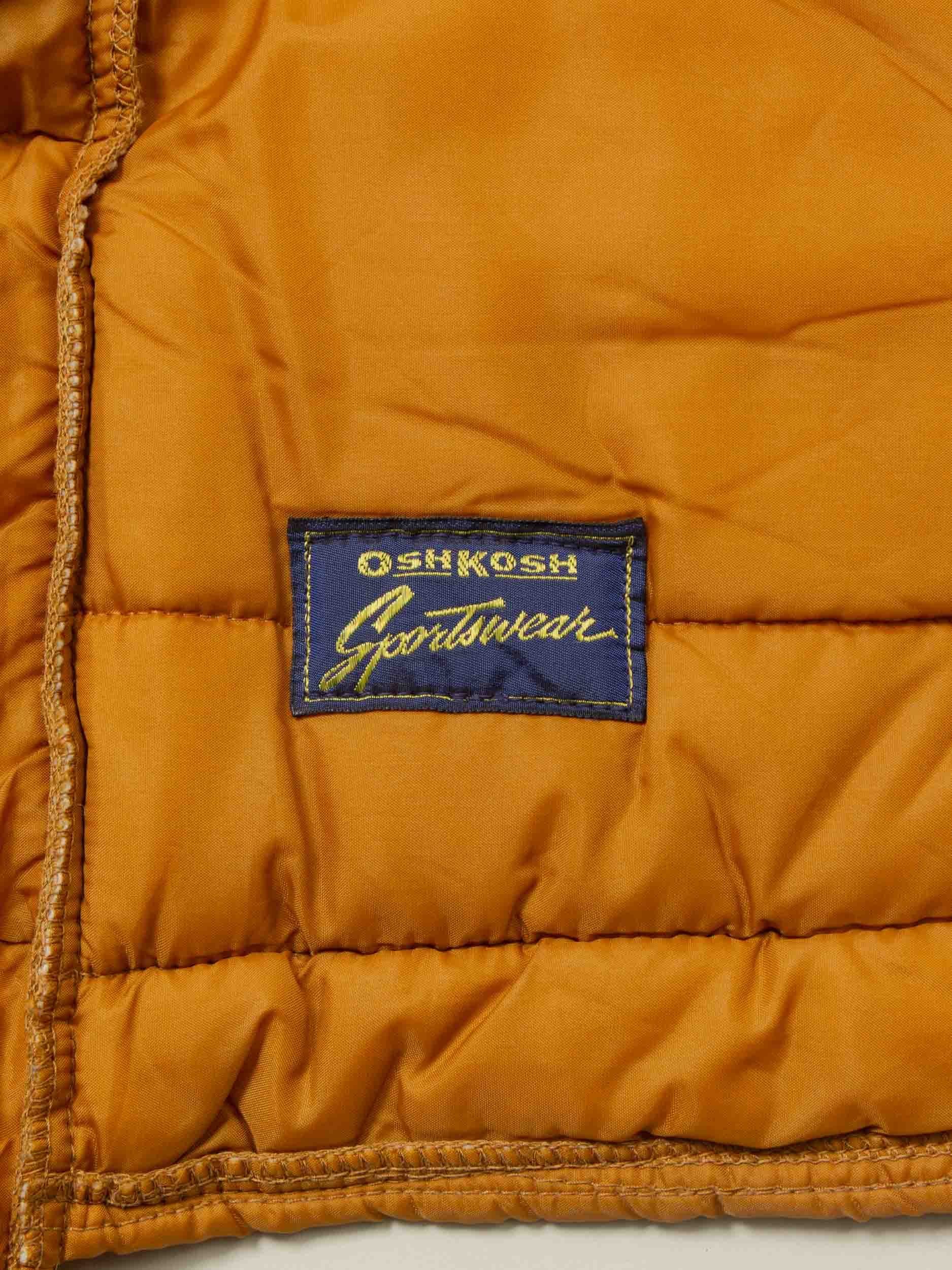 Vtg 1970s OshKosh Quilted Sports Vest (M) - Image 2