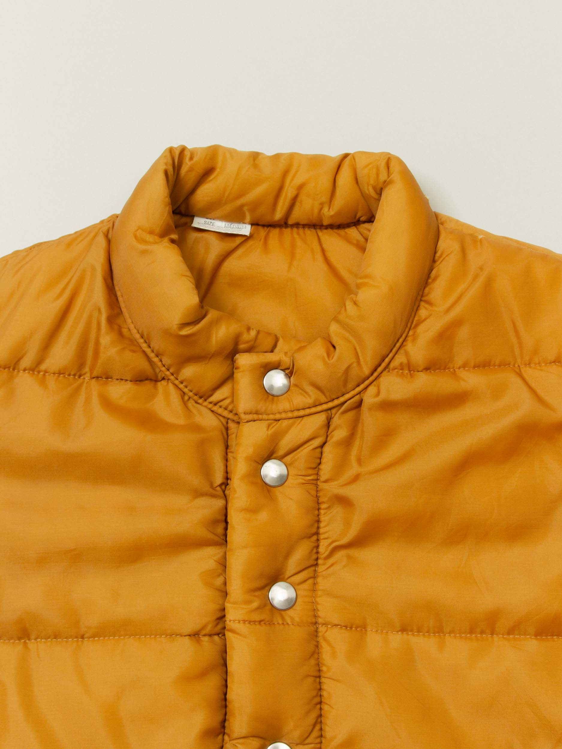 Vtg 1970s OshKosh Quilted Sports Vest (M) - Image 3