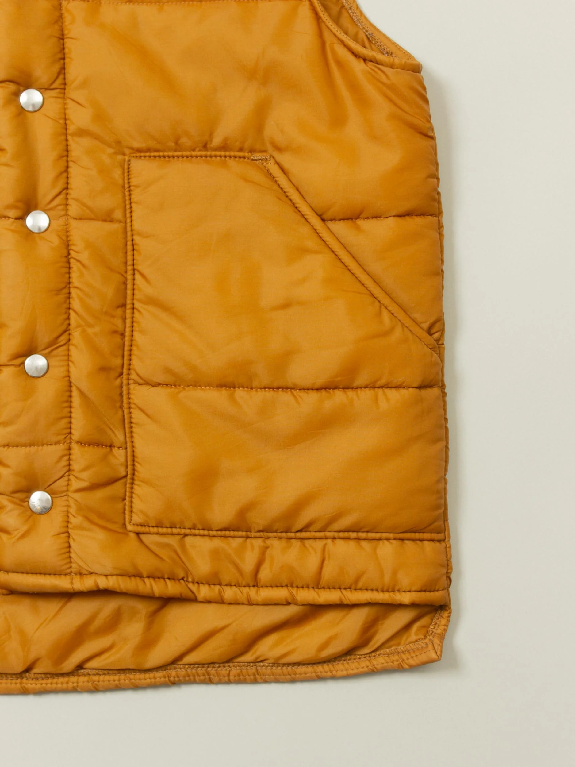 Vtg 1970s OshKosh Quilted Sports Vest (M) - Image 4