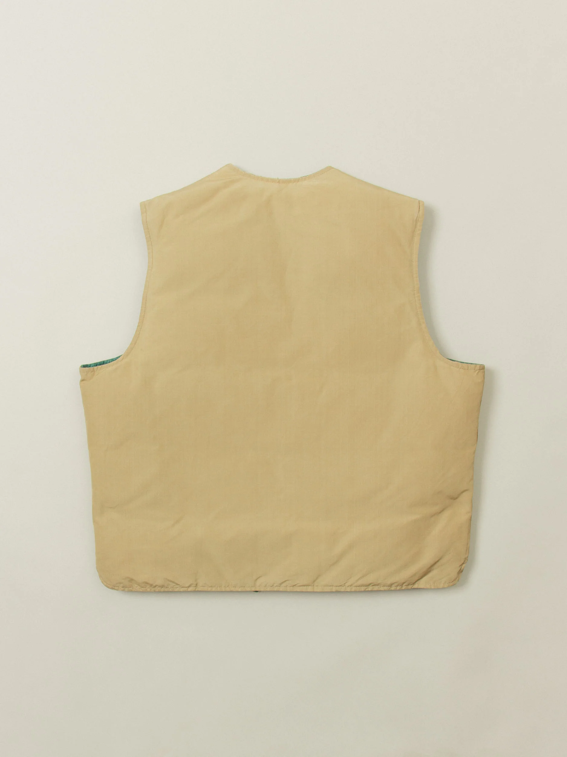 Vtg 1970s Reversible Eddie Bauer Down Vest - Made in USA (L) - Image 8