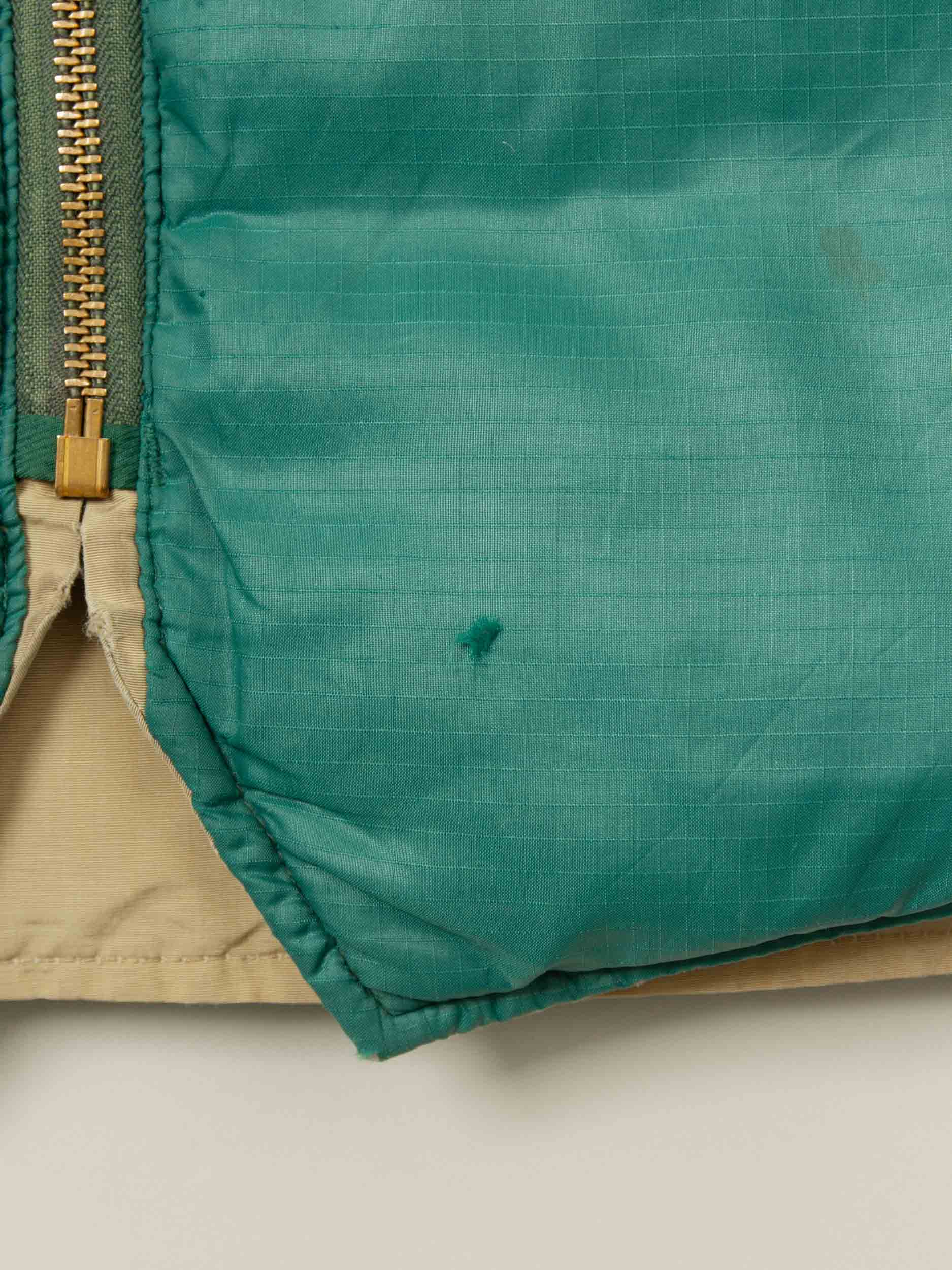 Vtg 1970s Reversible Eddie Bauer Down Vest - Made in USA (L) - Image 9