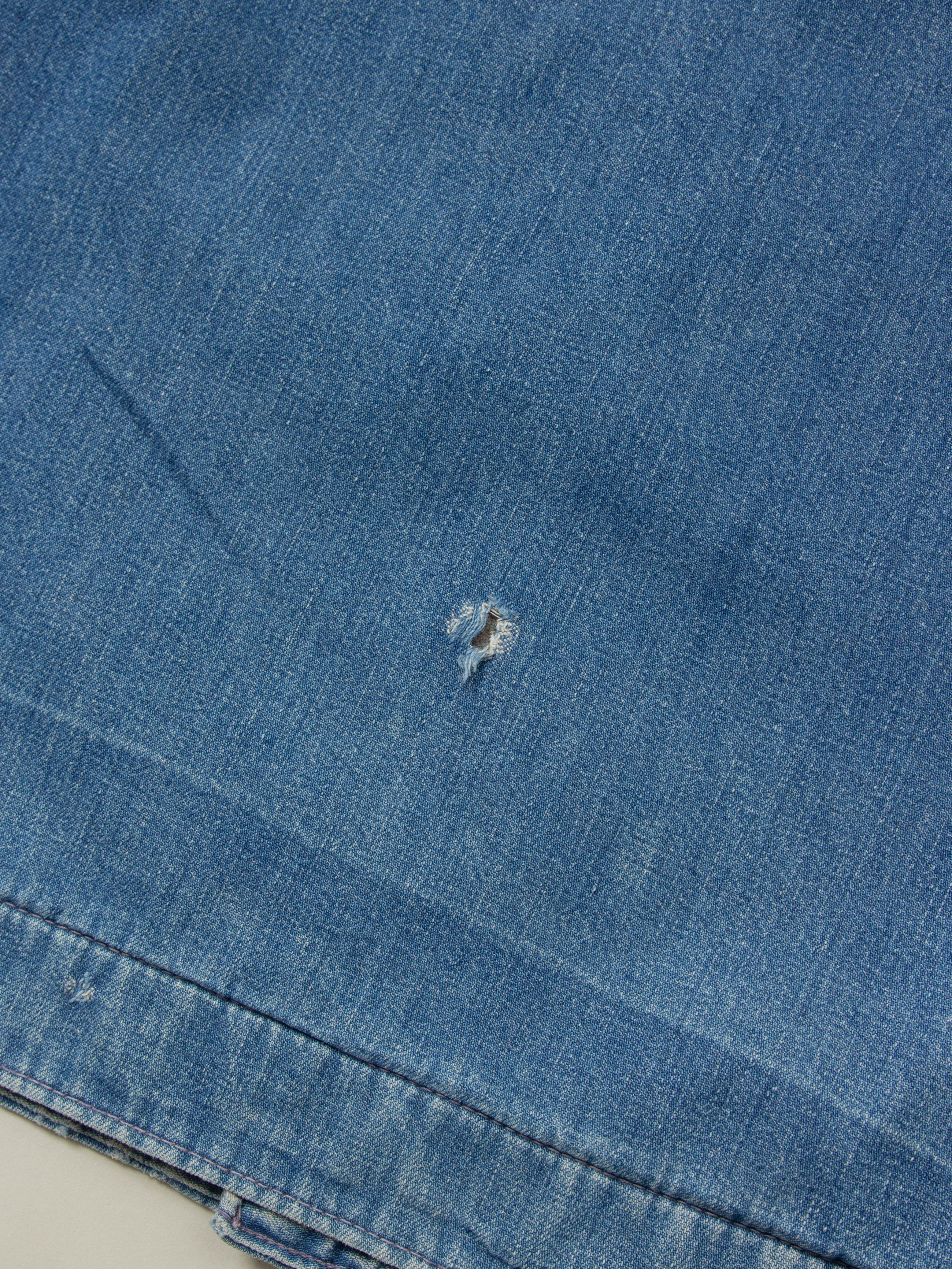 Vtg 1970s Sears Lined Loco Chore Denim Jacket (M/L) - Image 6