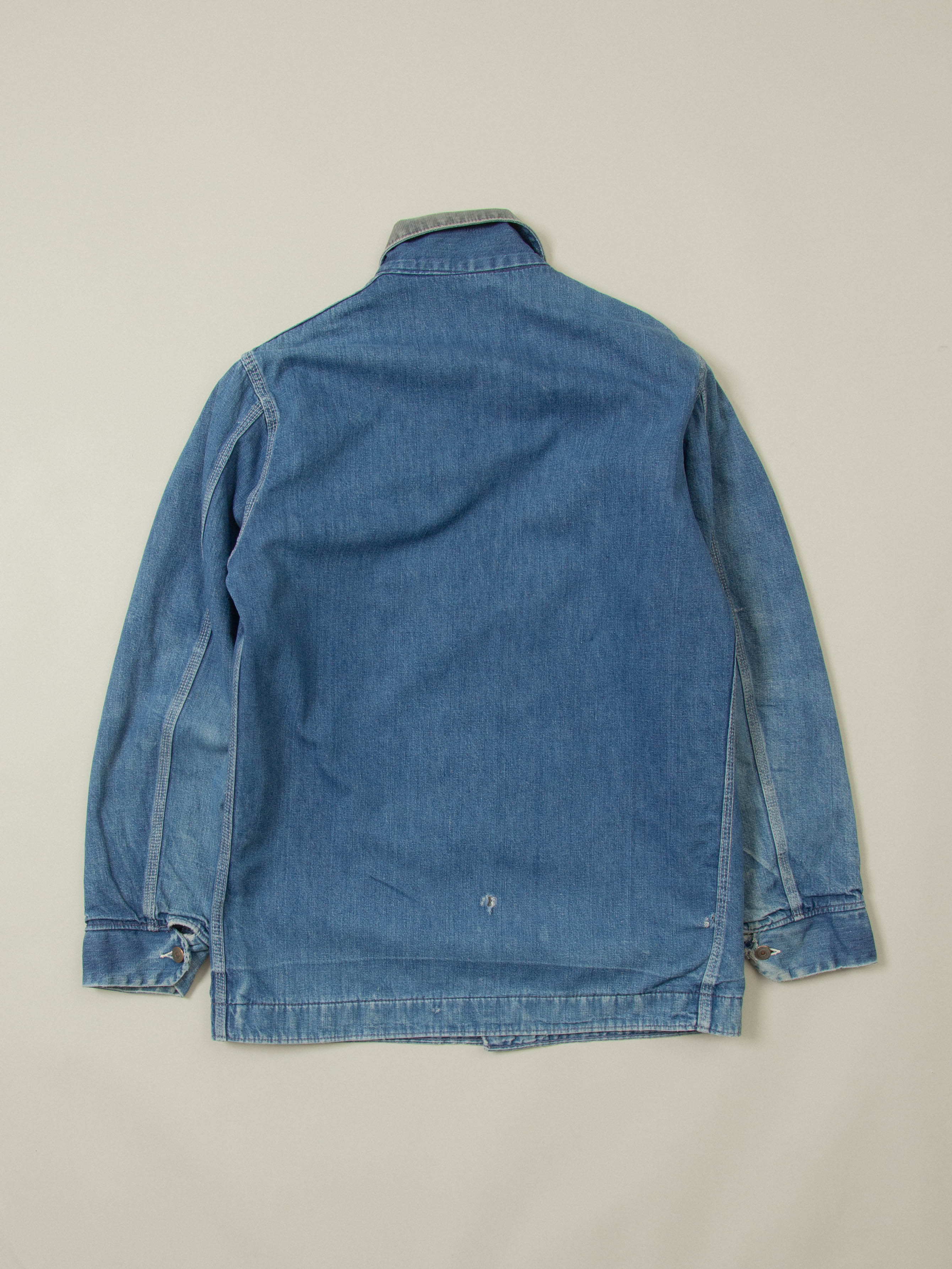 Vtg 1970s Sears Lined Loco Chore Denim Jacket (M/L) - Image 8