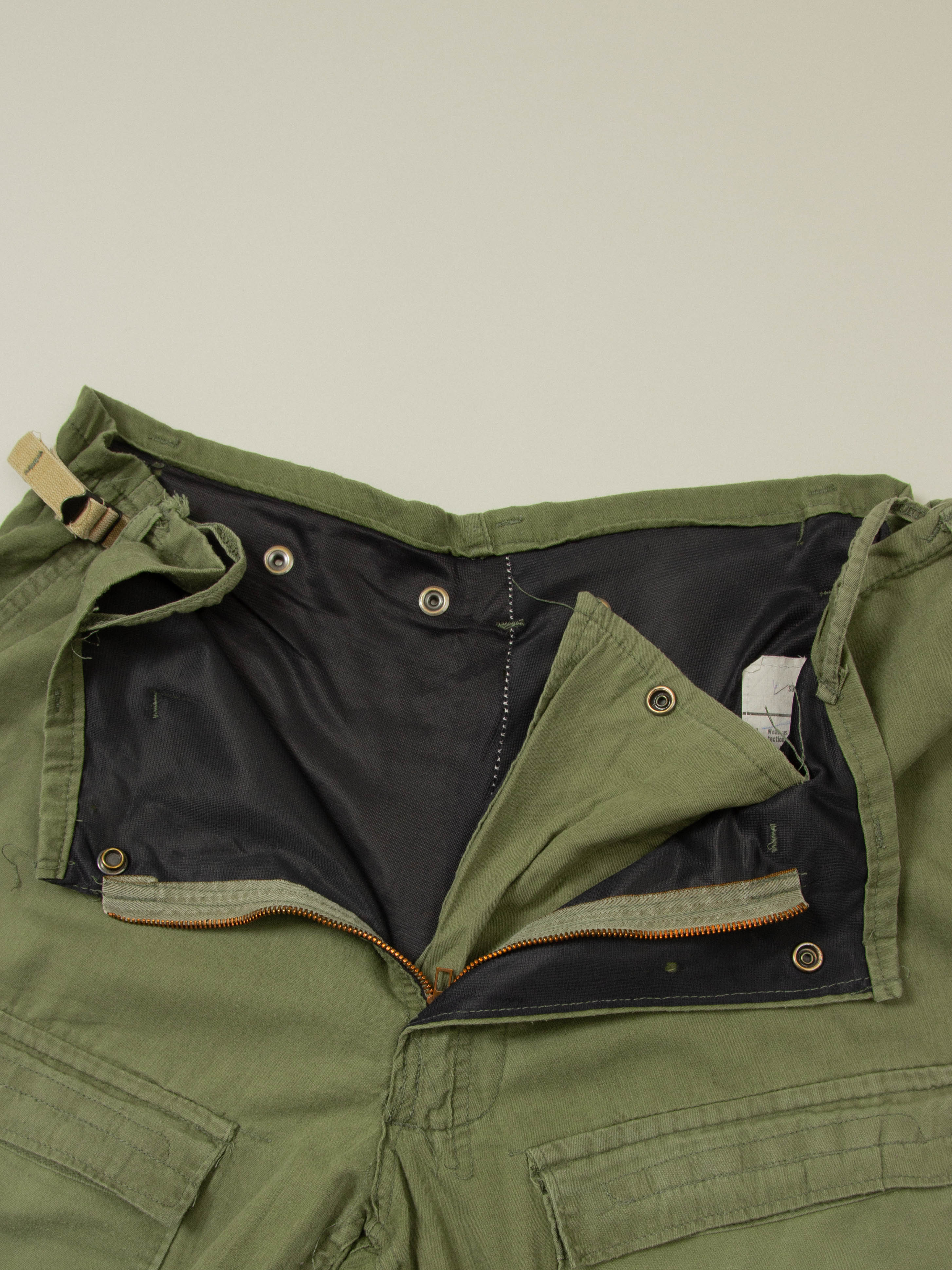 Vtg 1970s US Army Chemical Protective Trousers (40x30) - Image 2