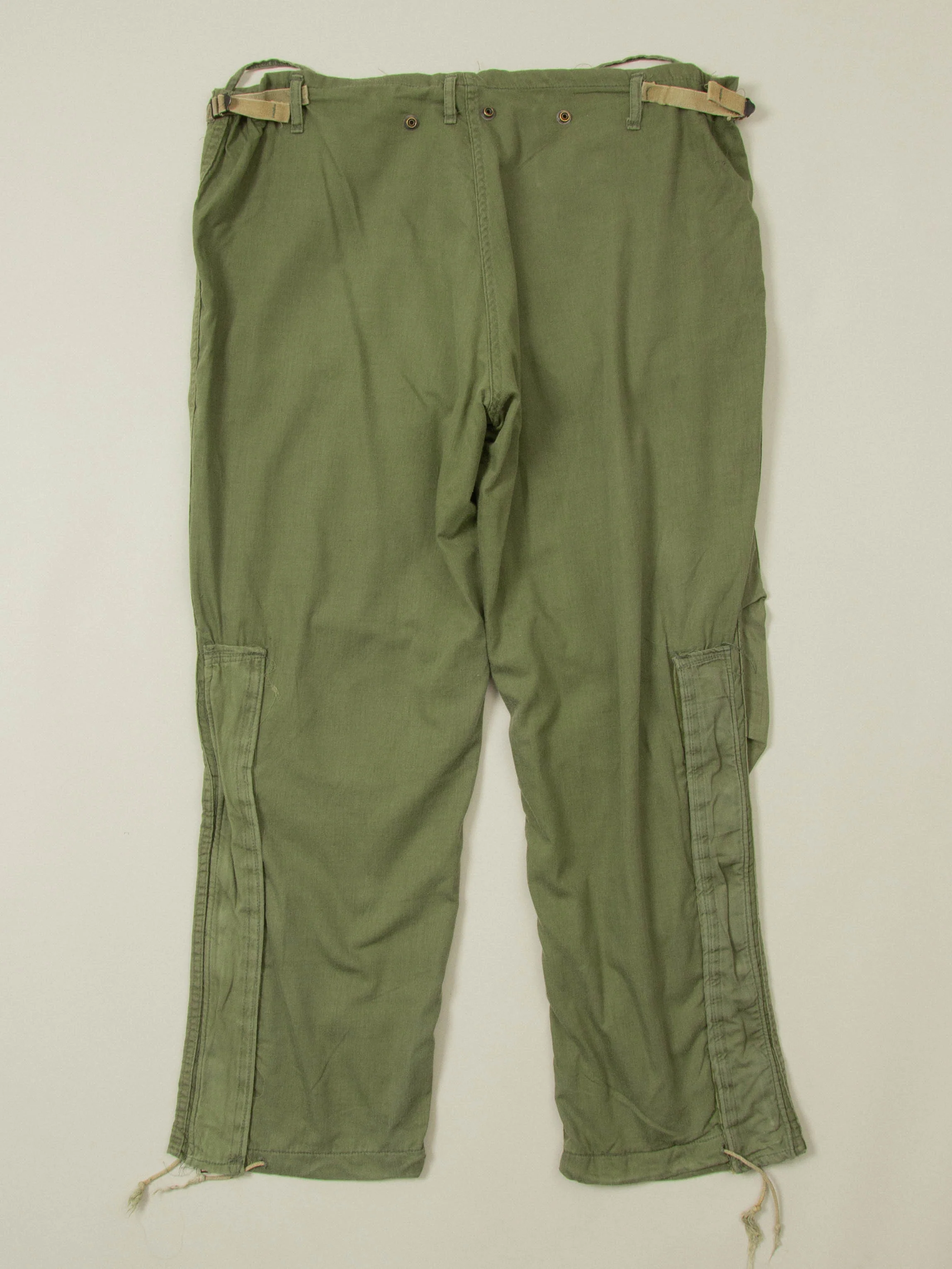 Vtg 1970s US Army Chemical Protective Trousers (40x30) - Image 4