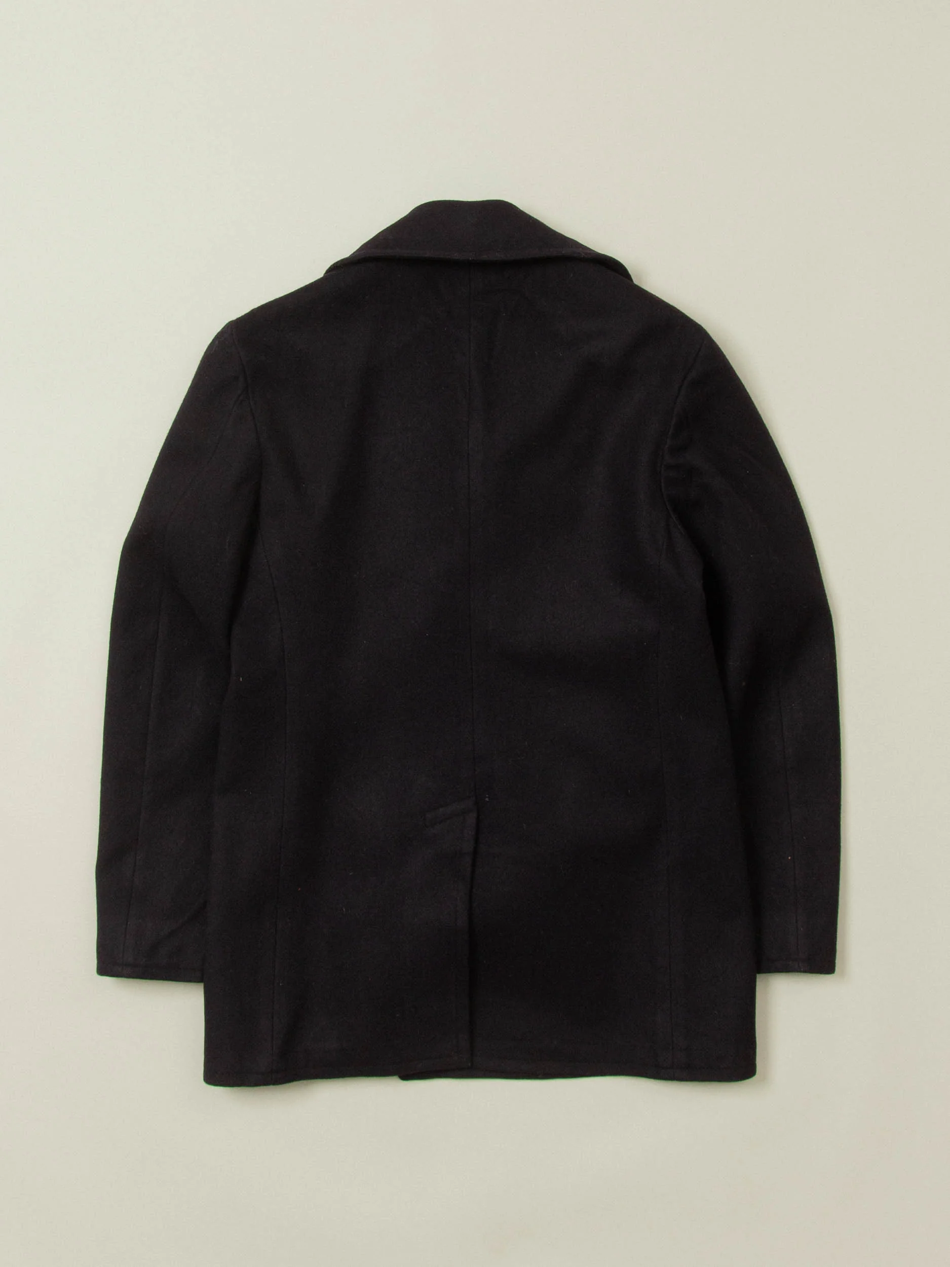 Vtg 1970s US Navy Wool Peacoat - Made in USA (M/L) - Image 6