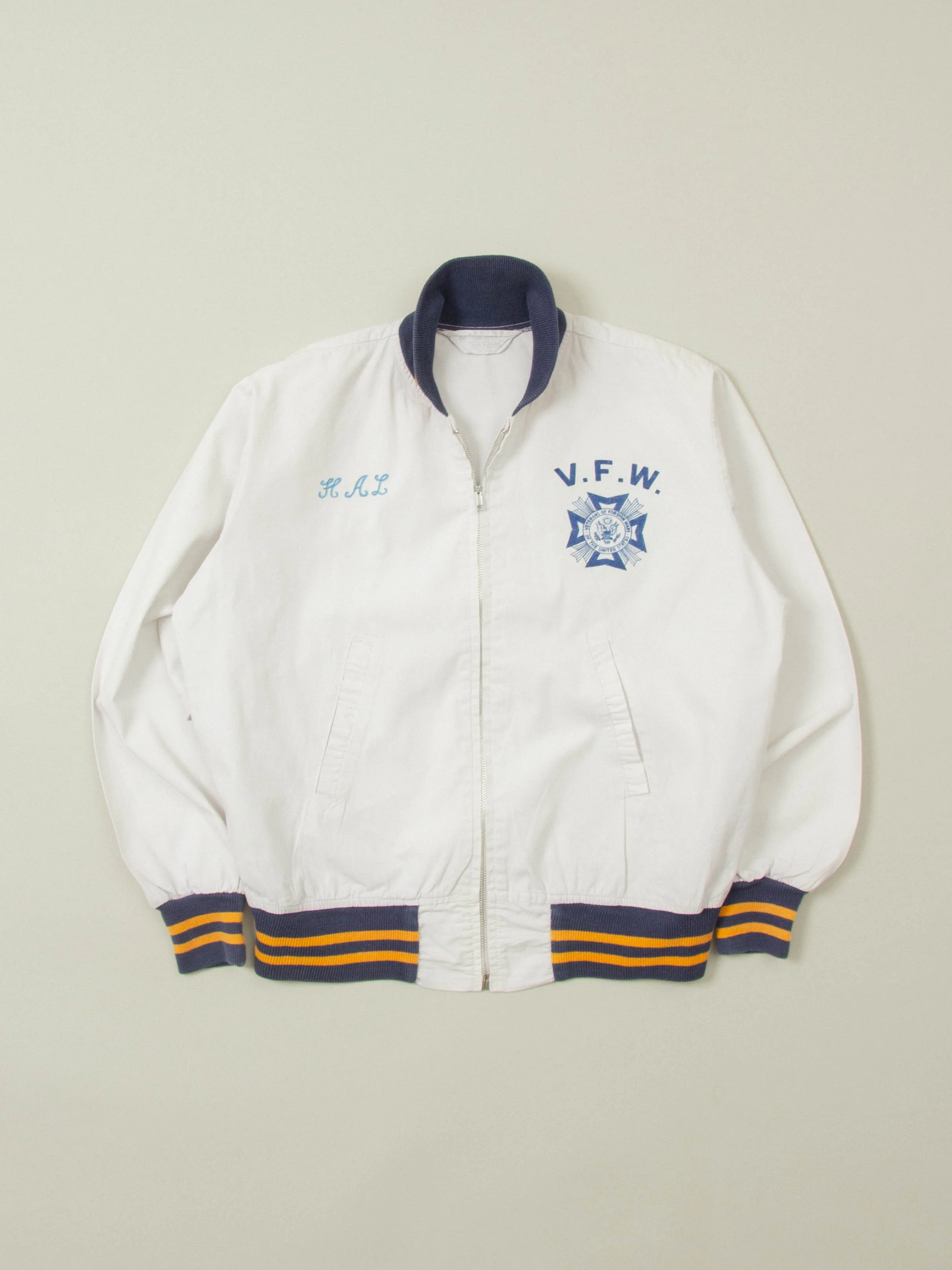 Vtg 1970s US Veterans of Foreign Wars Sports Jacket (M)