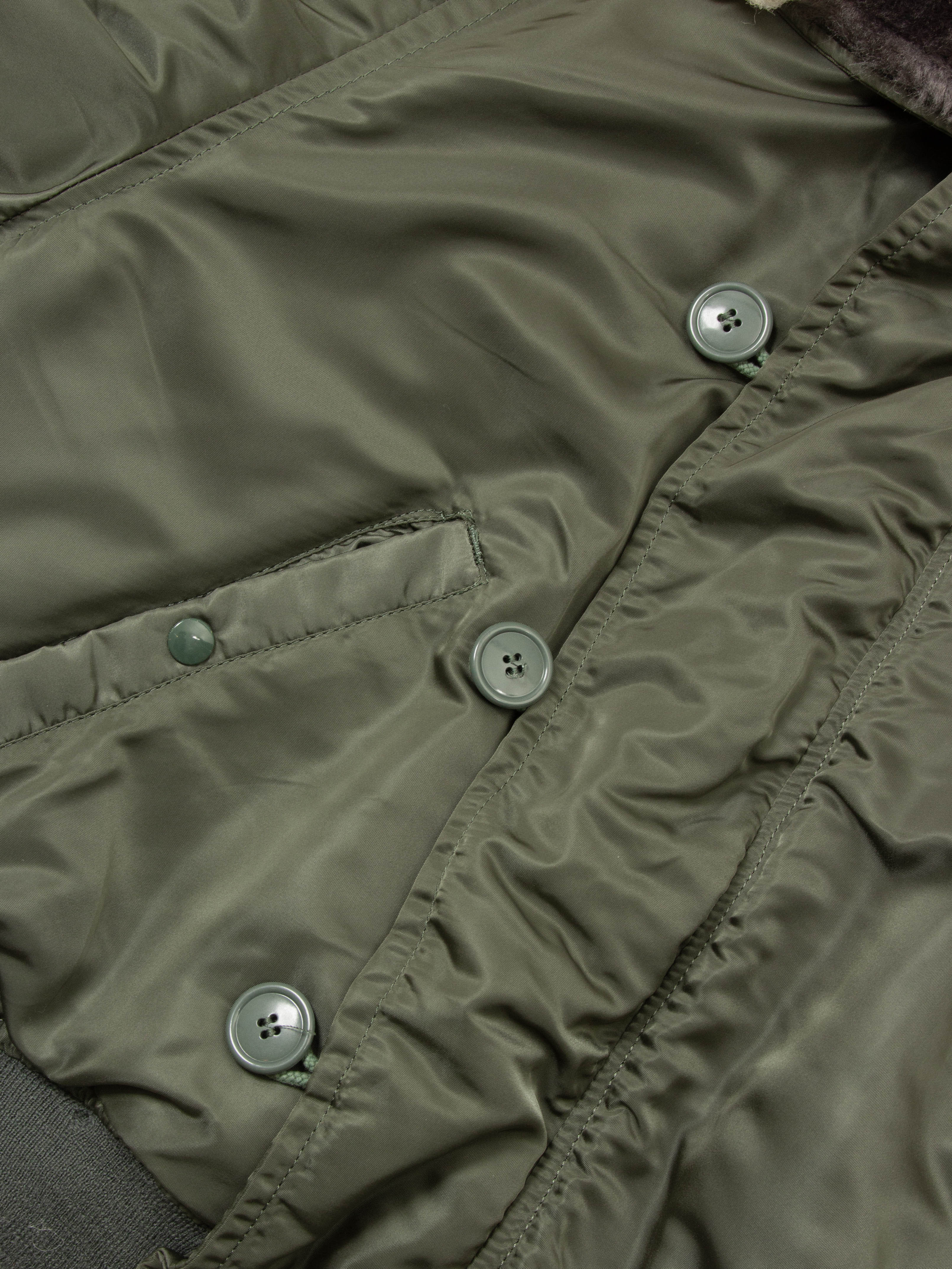 Vtg 1970s USAF N-2B Flight Bomber Jacket (L) - Image 5