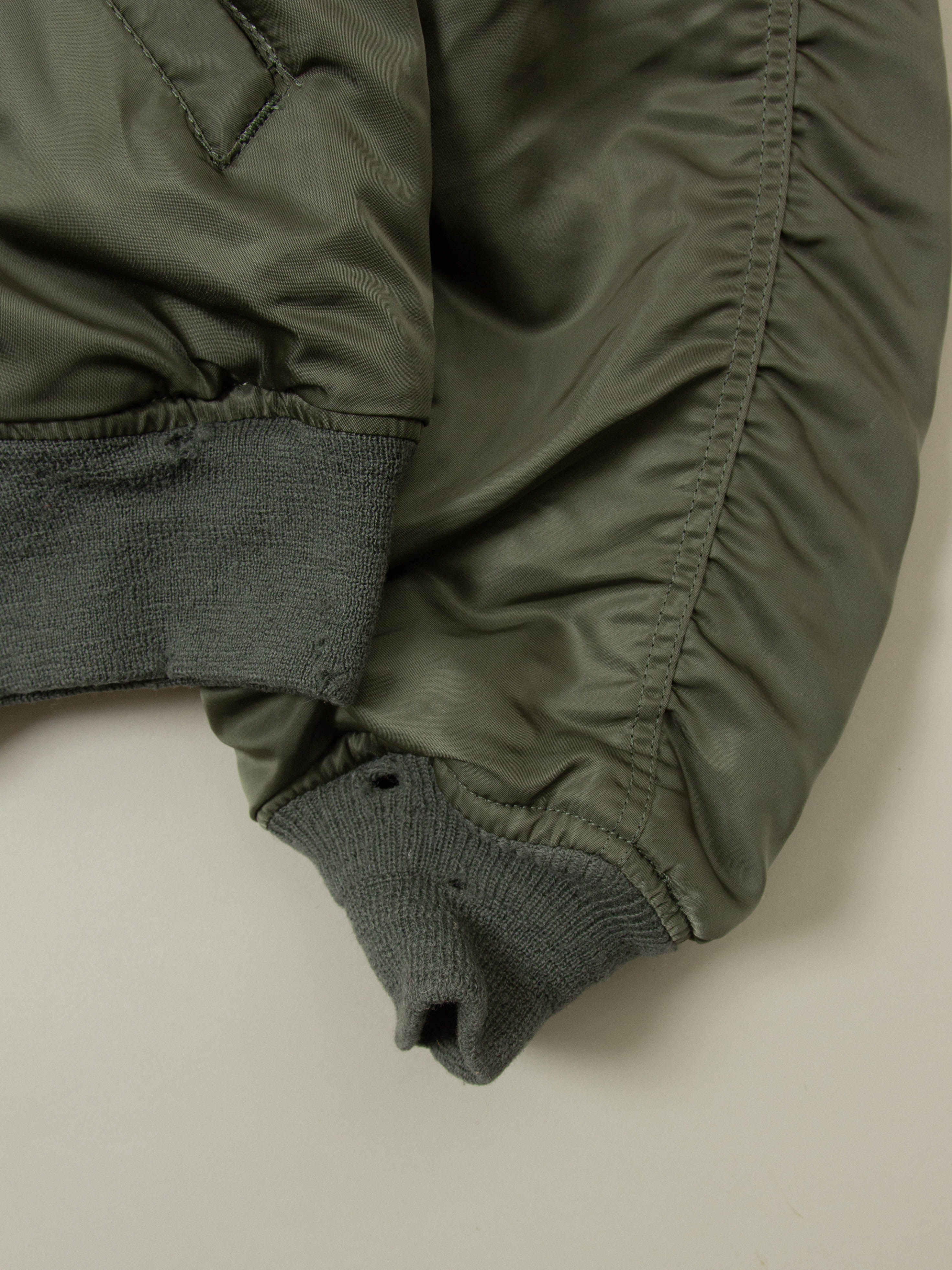 Vtg 1970s USAF N-2B Flight Bomber Jacket (L) - Image 6