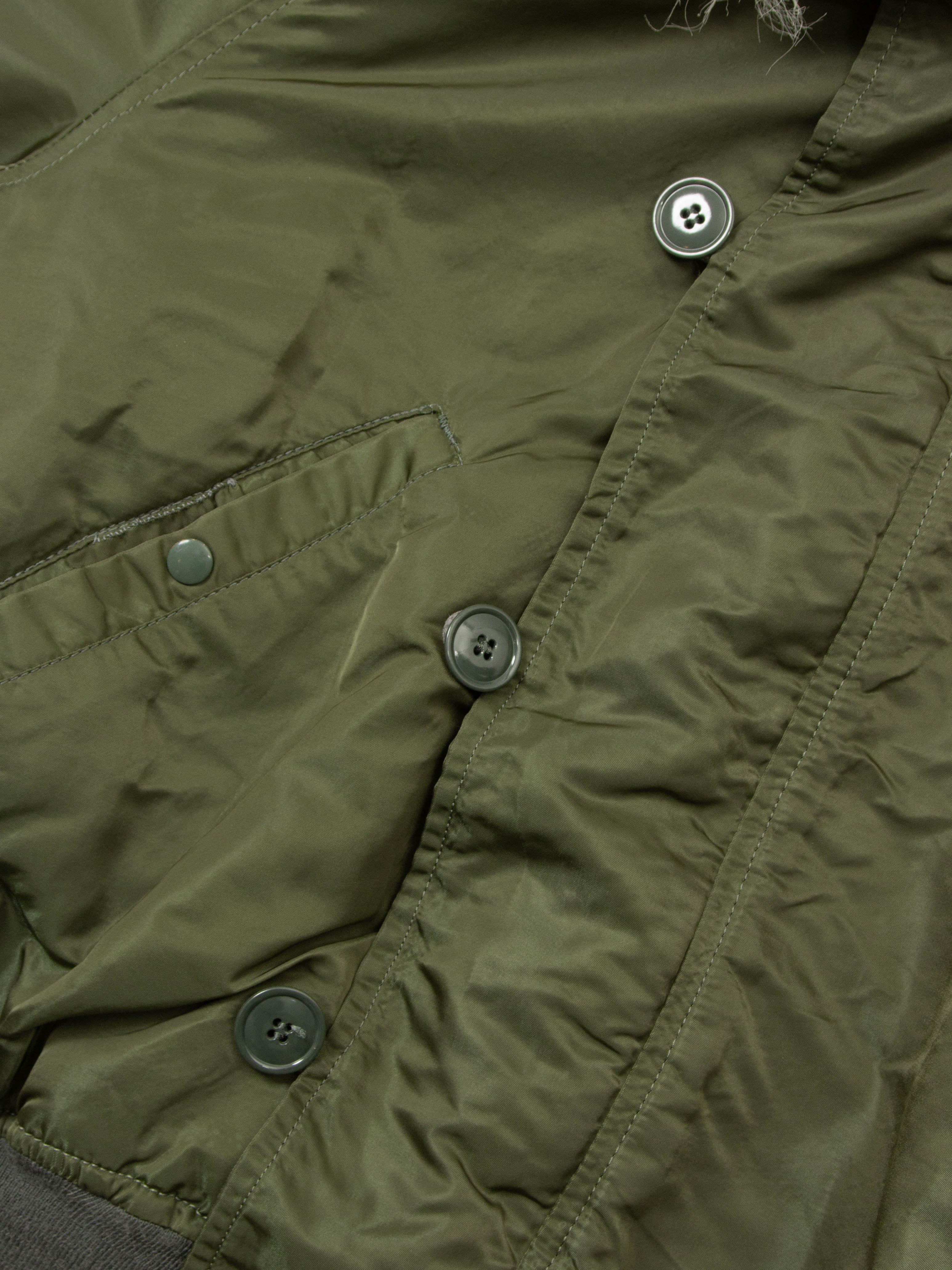 Vtg 1970s USAF N-2B Flight Bomber Jacket (XL) - Image 5