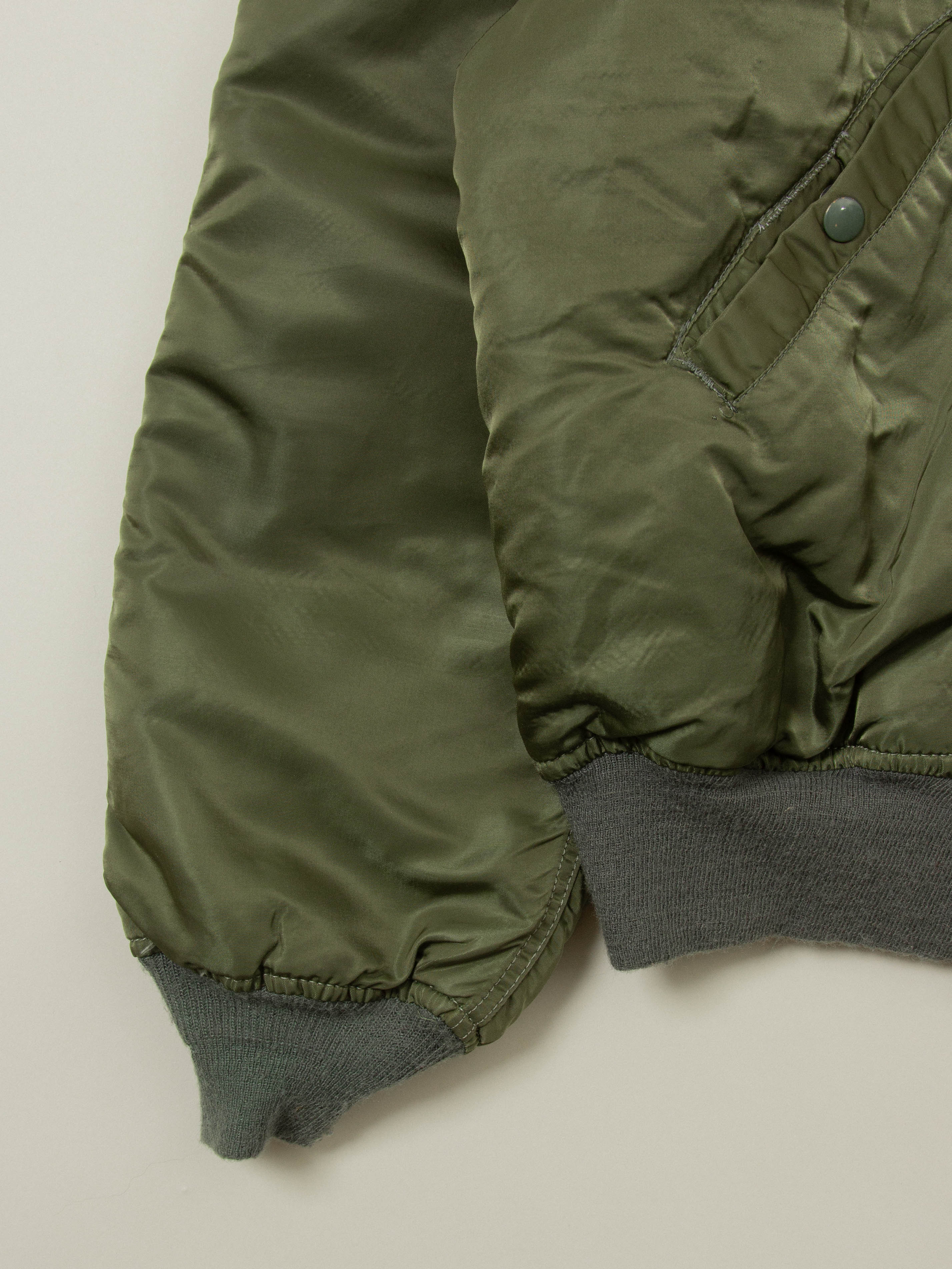 Vtg 1970s USAF N-2B Flight Bomber Jacket (XL) - Image 6
