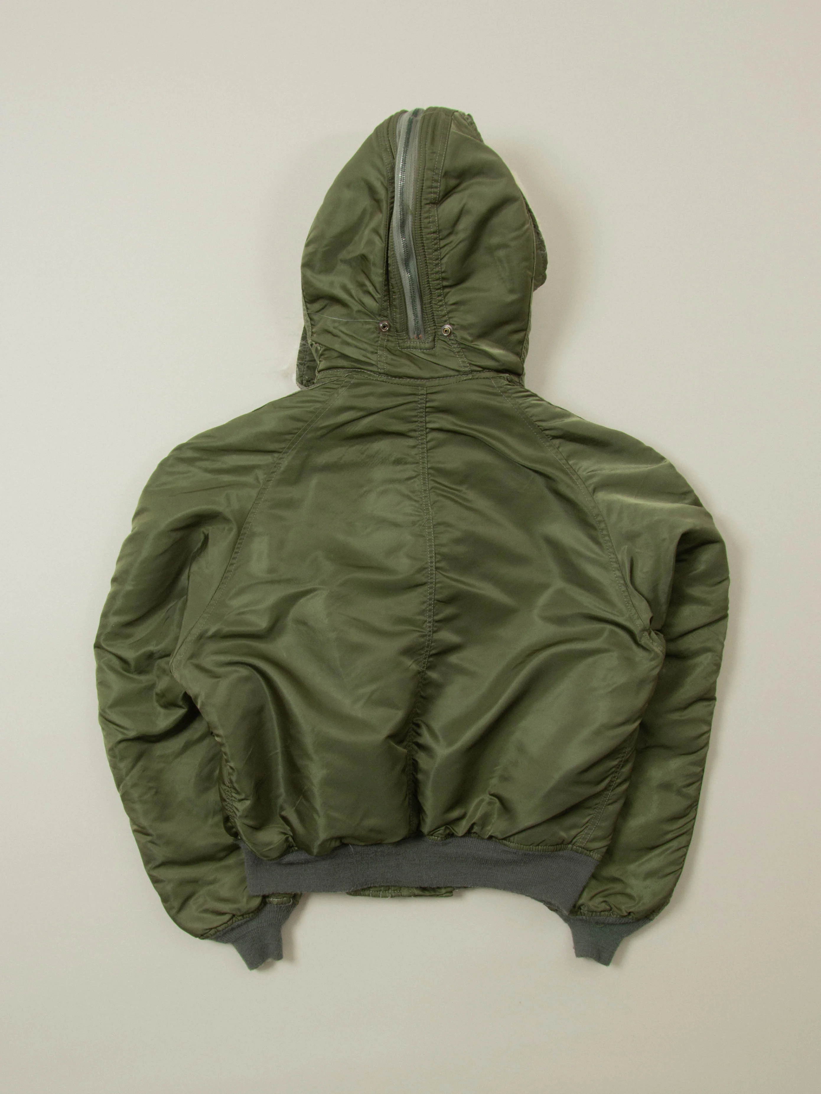 Vtg 1970s USAF N-2B Flight Bomber Jacket (XL) - Image 8