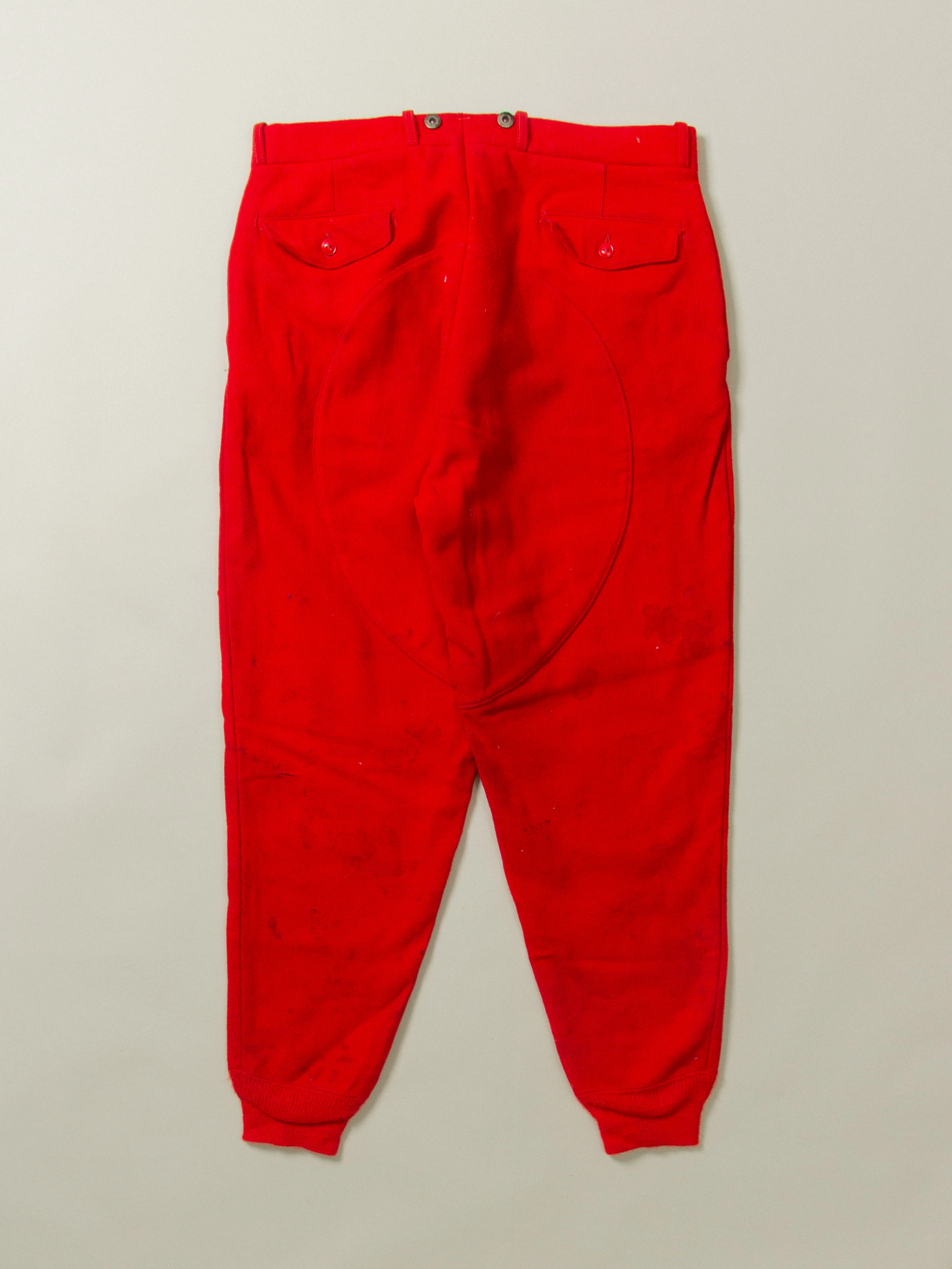 Vtg 1960s Woolrich Wool Trousers - Made in USA (36x31) - Image 8