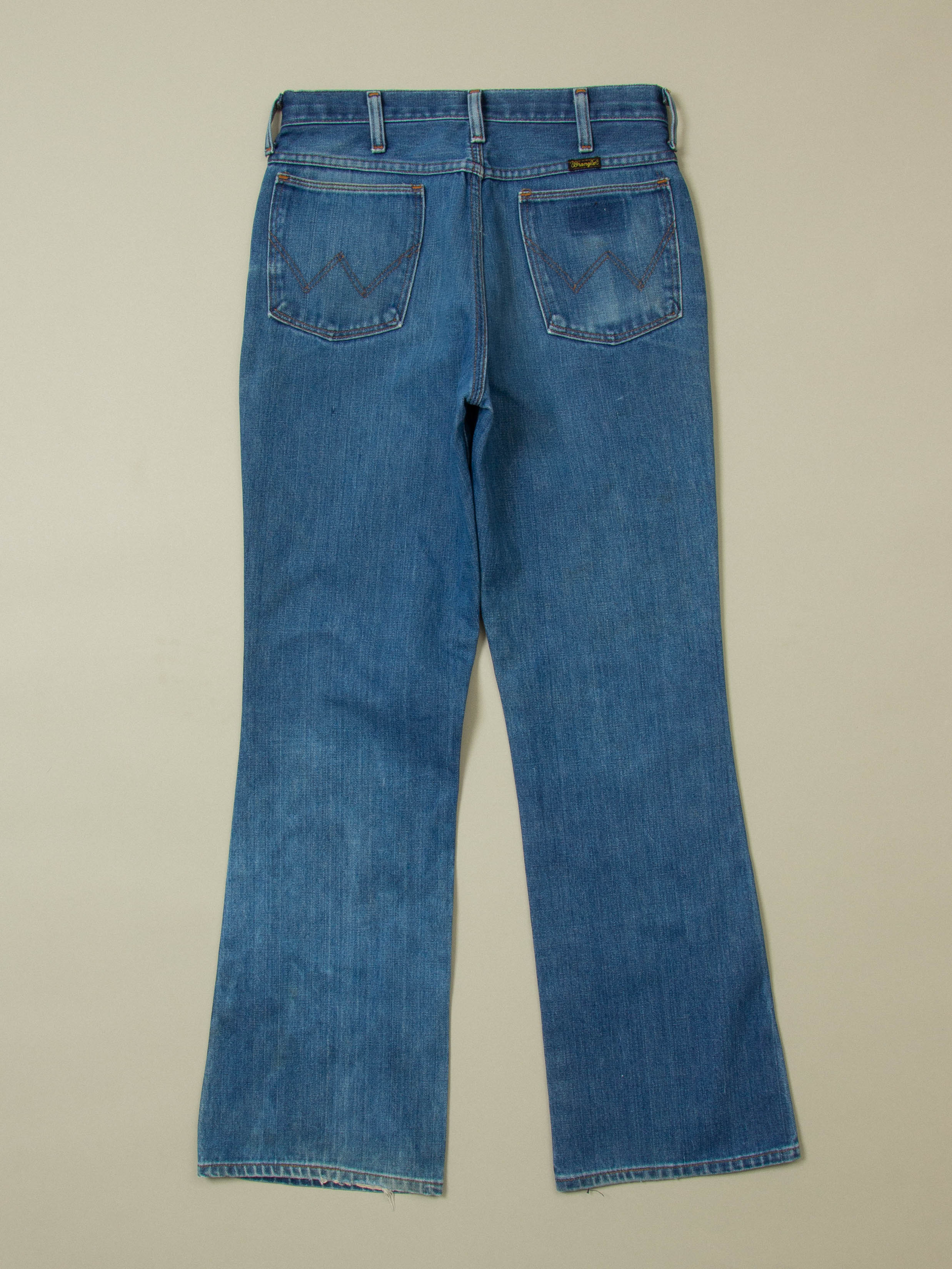 Vtg 1970s Wrangler Bootcut Jeans - Made in USA (30x32) - Image 3