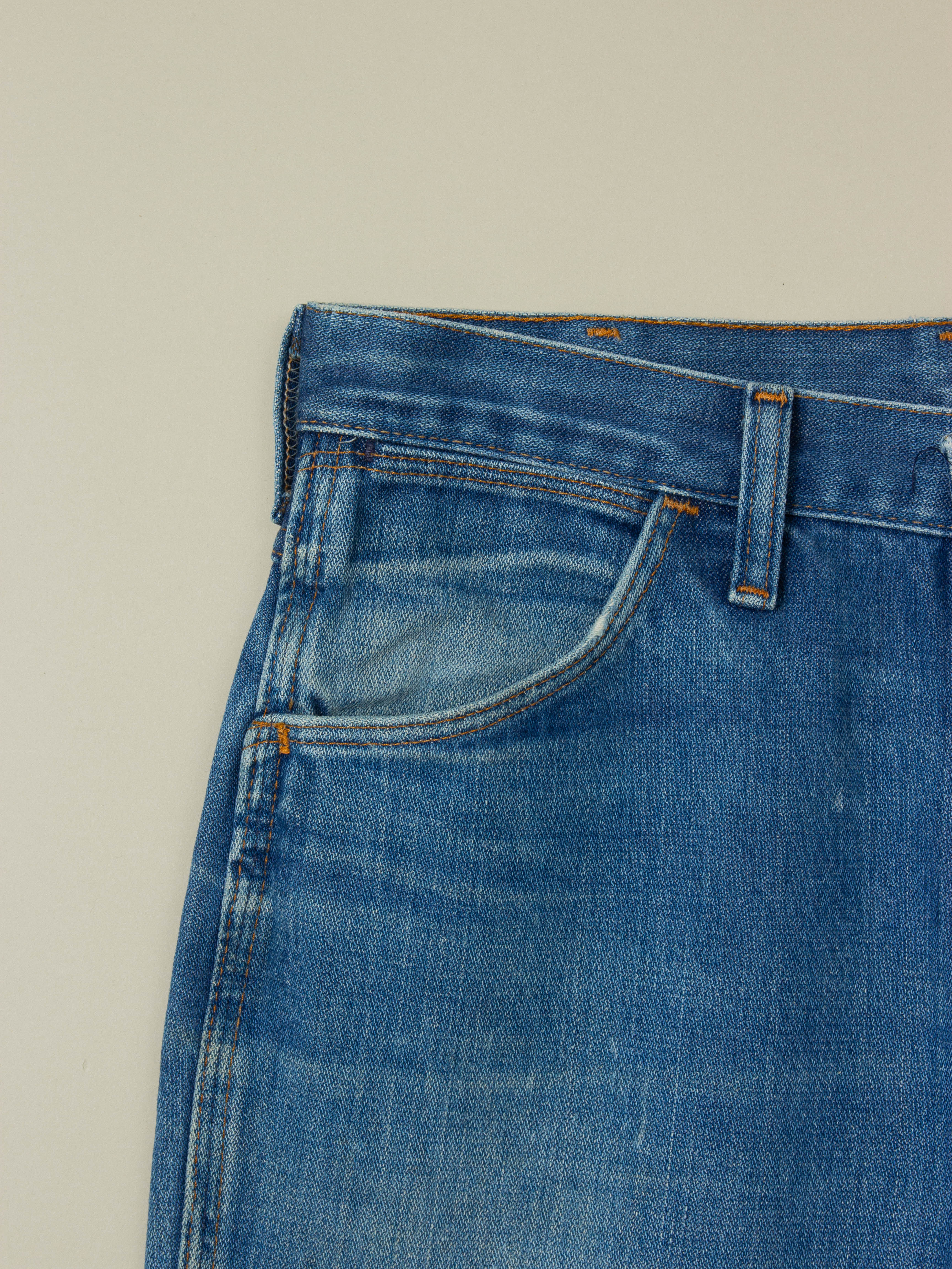 Vtg 1970s Wrangler Bootcut Jeans - Made in USA (30x32) - Image 5