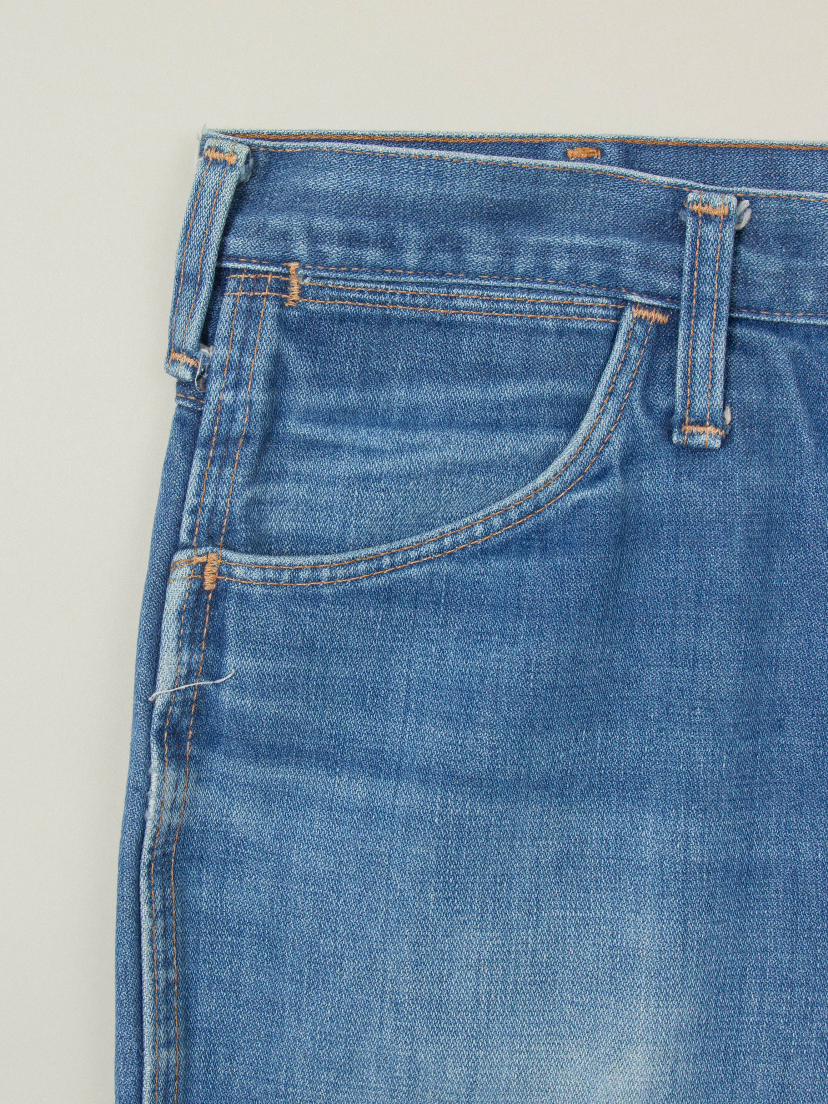 Vtg 1970s Wrangler Bootcut Jeans - Made in USA (32x31) - Image 4