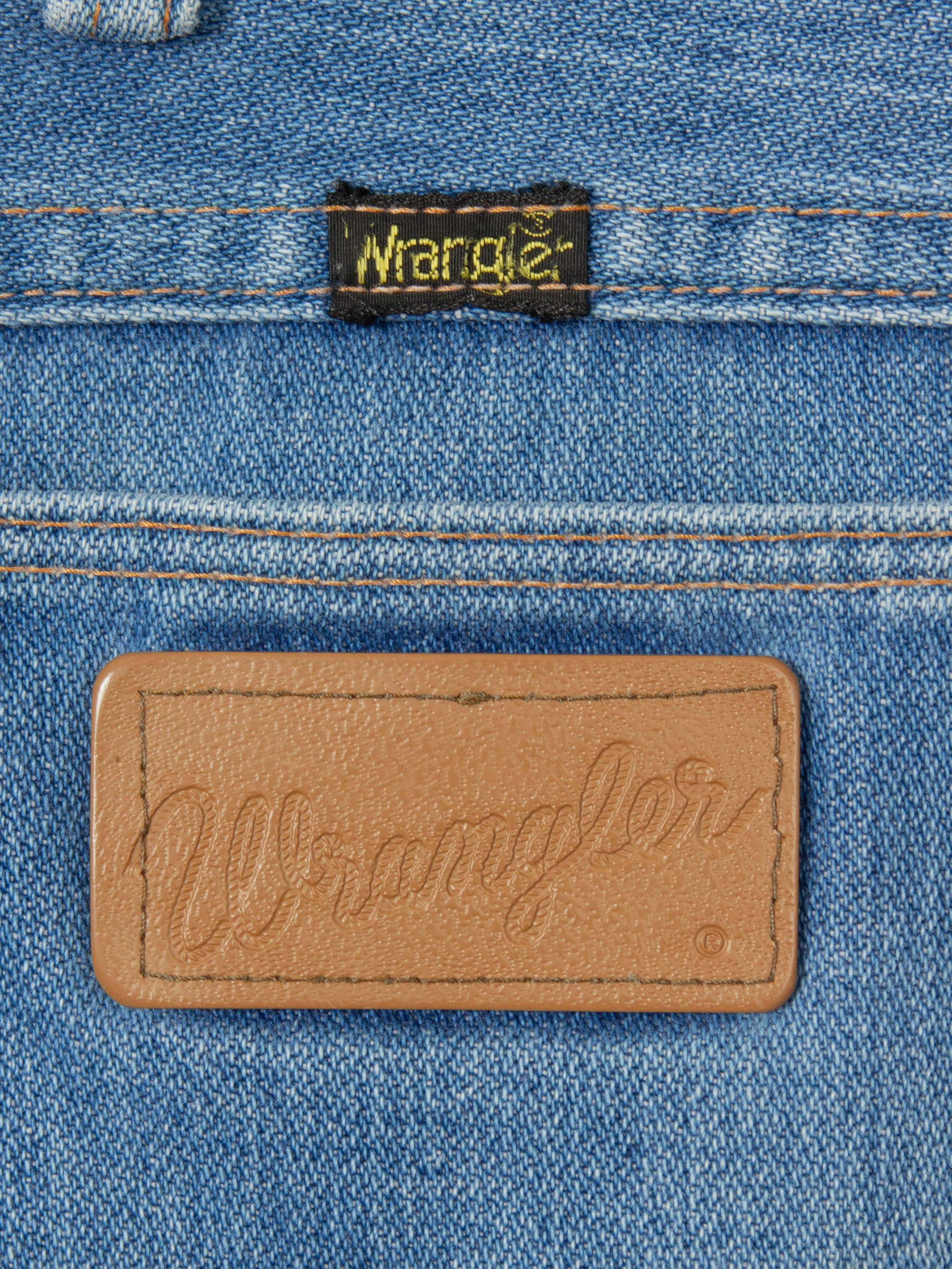 Vtg 1970s Wrangler Bootcut Jeans - Made in USA (34x29) - Image 5