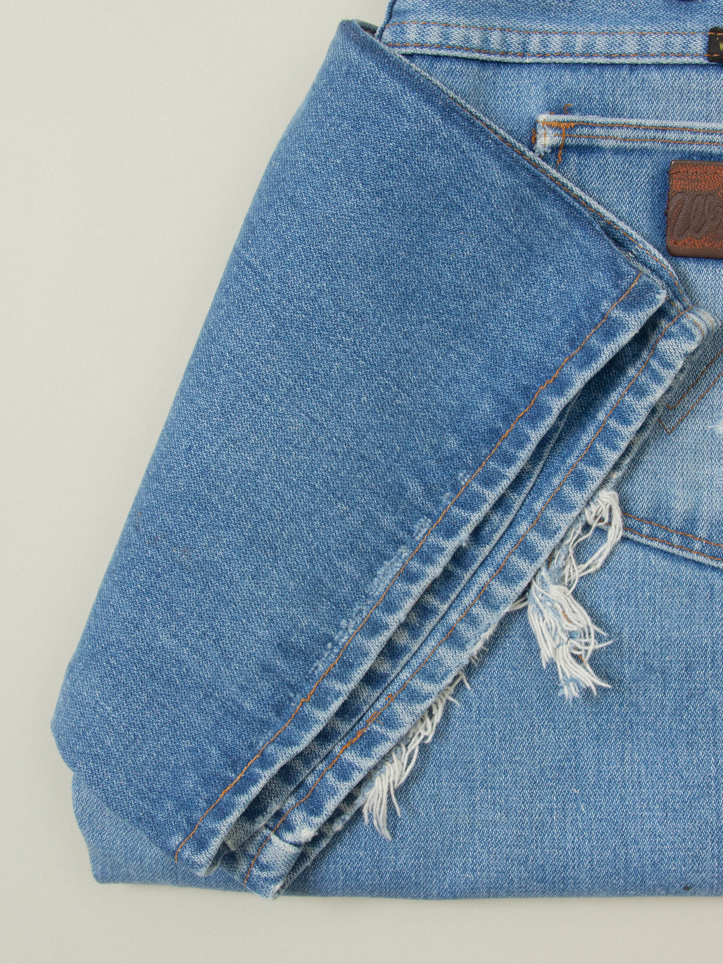 Vtg 1970s Wrangler Bootcut Jeans - Made in USA (36x30) - Image 8