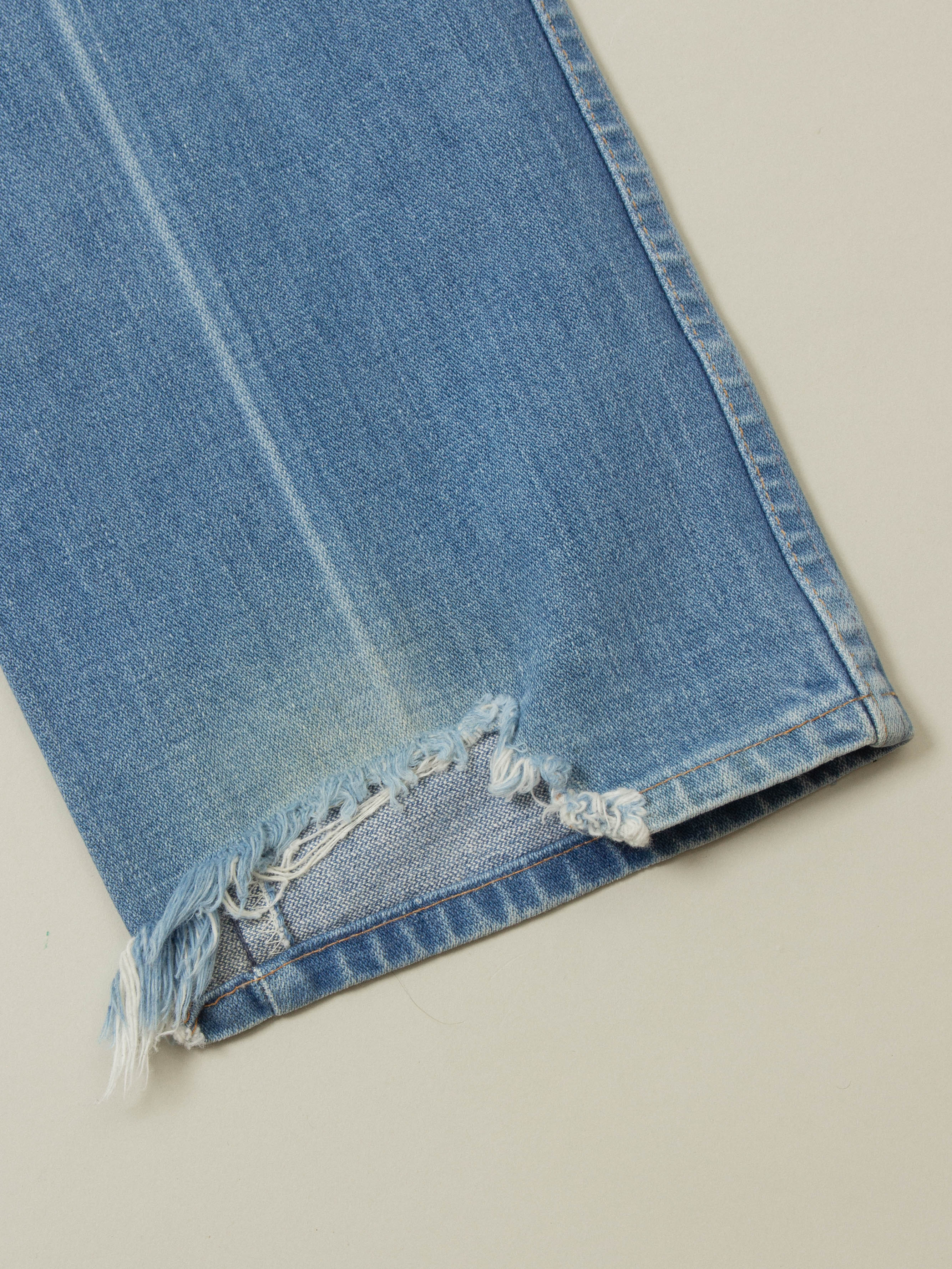 Vtg 1970s Wrangler Bootcut Jeans - Made in USA (28x34) - Image 7