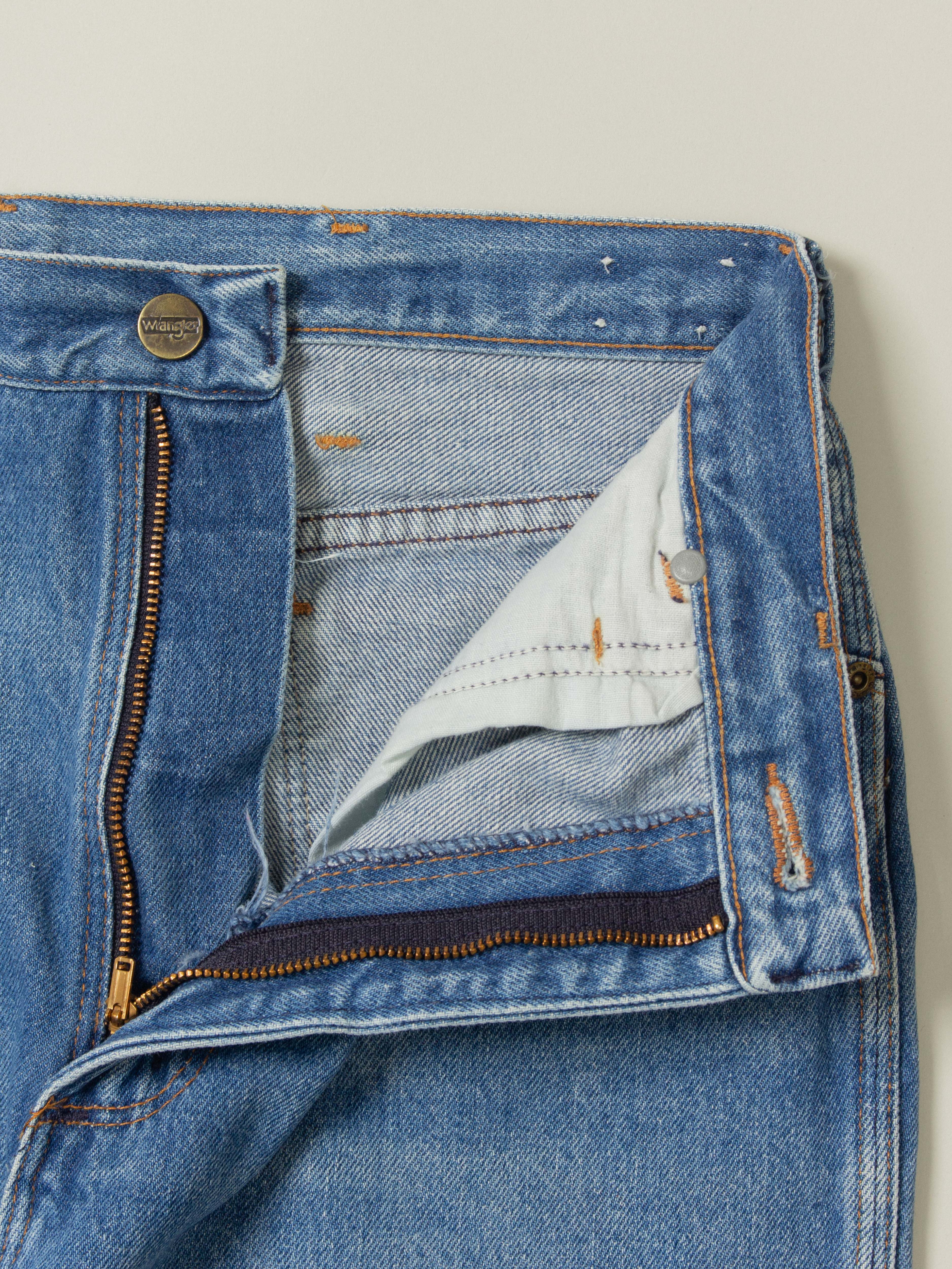 Vtg 1970s Wrangler Jeans - Made in USA (26x35) - Image 4