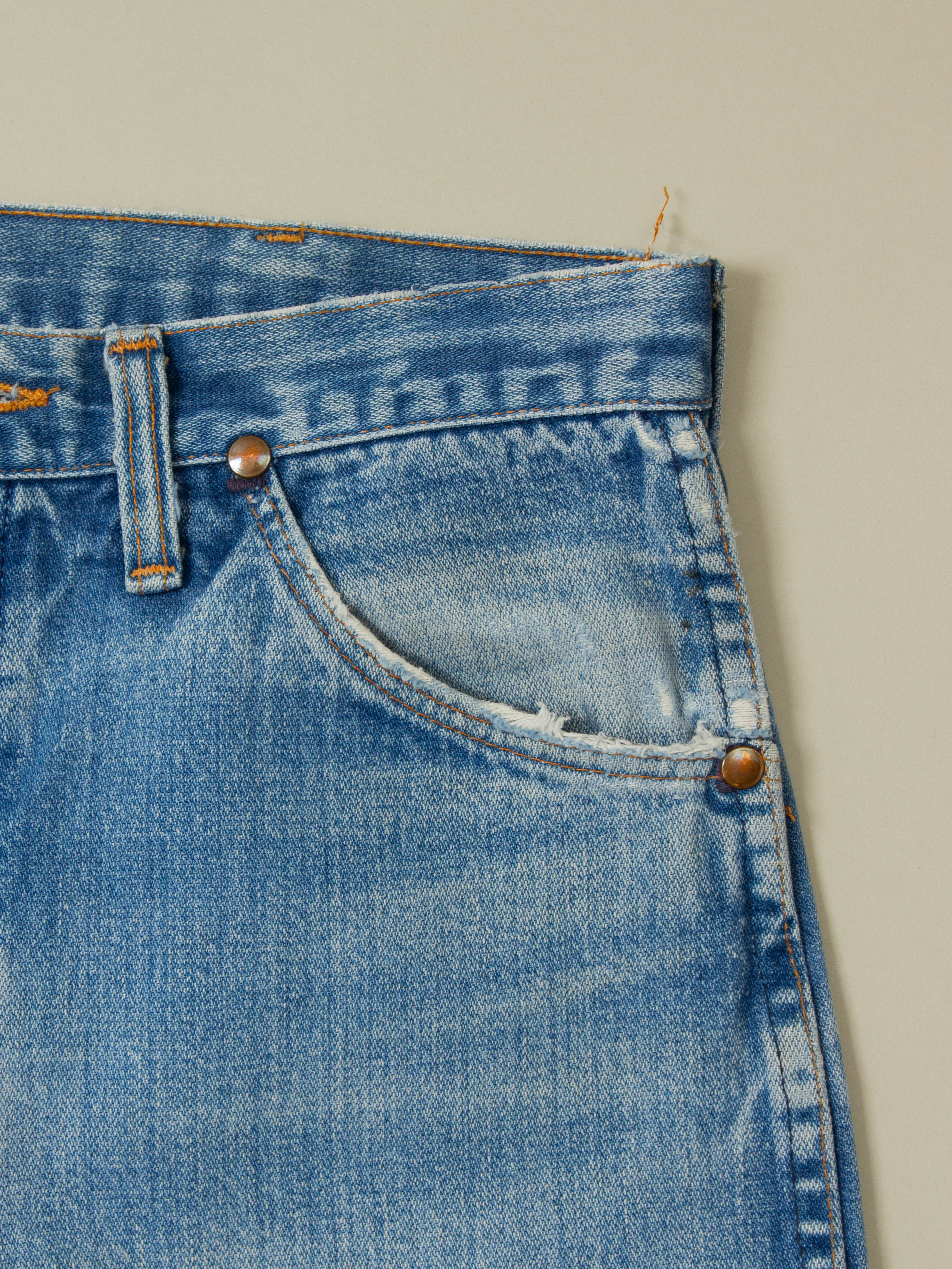 Vtg 1970s Wrangler Jeans - Made in USA (30x35) - Image 4