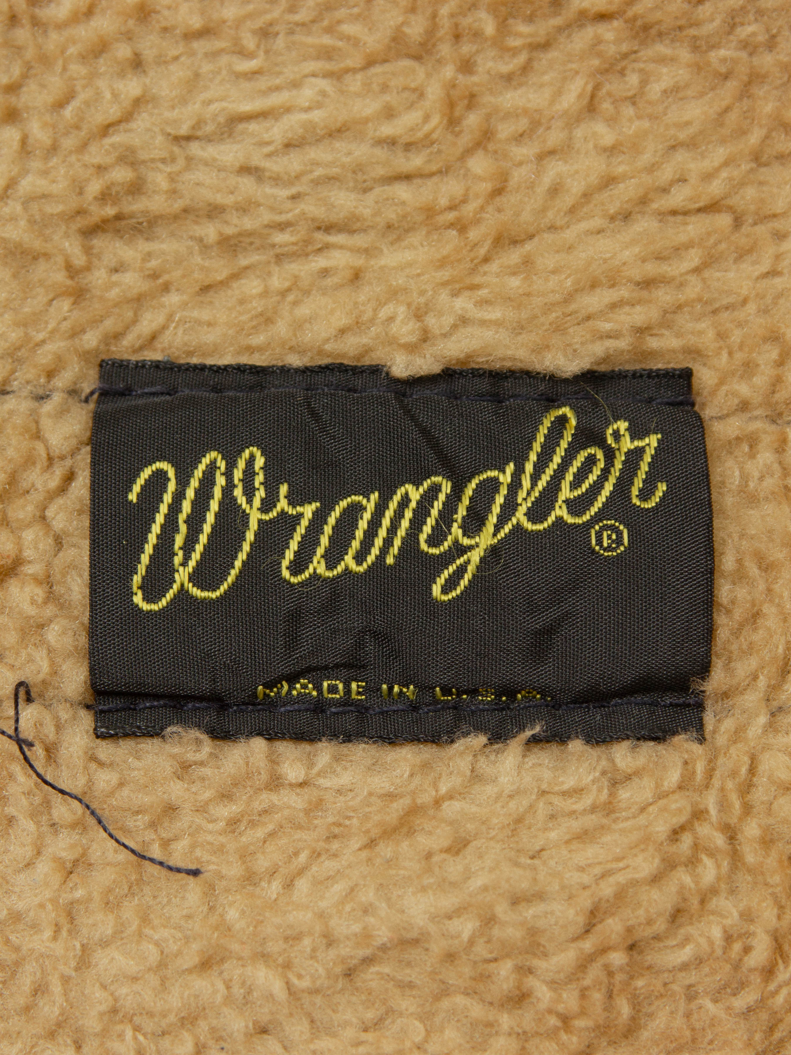 Vtg 1970s Wrangler Lined Denim Jacket - Made in USA (S) - Image 4