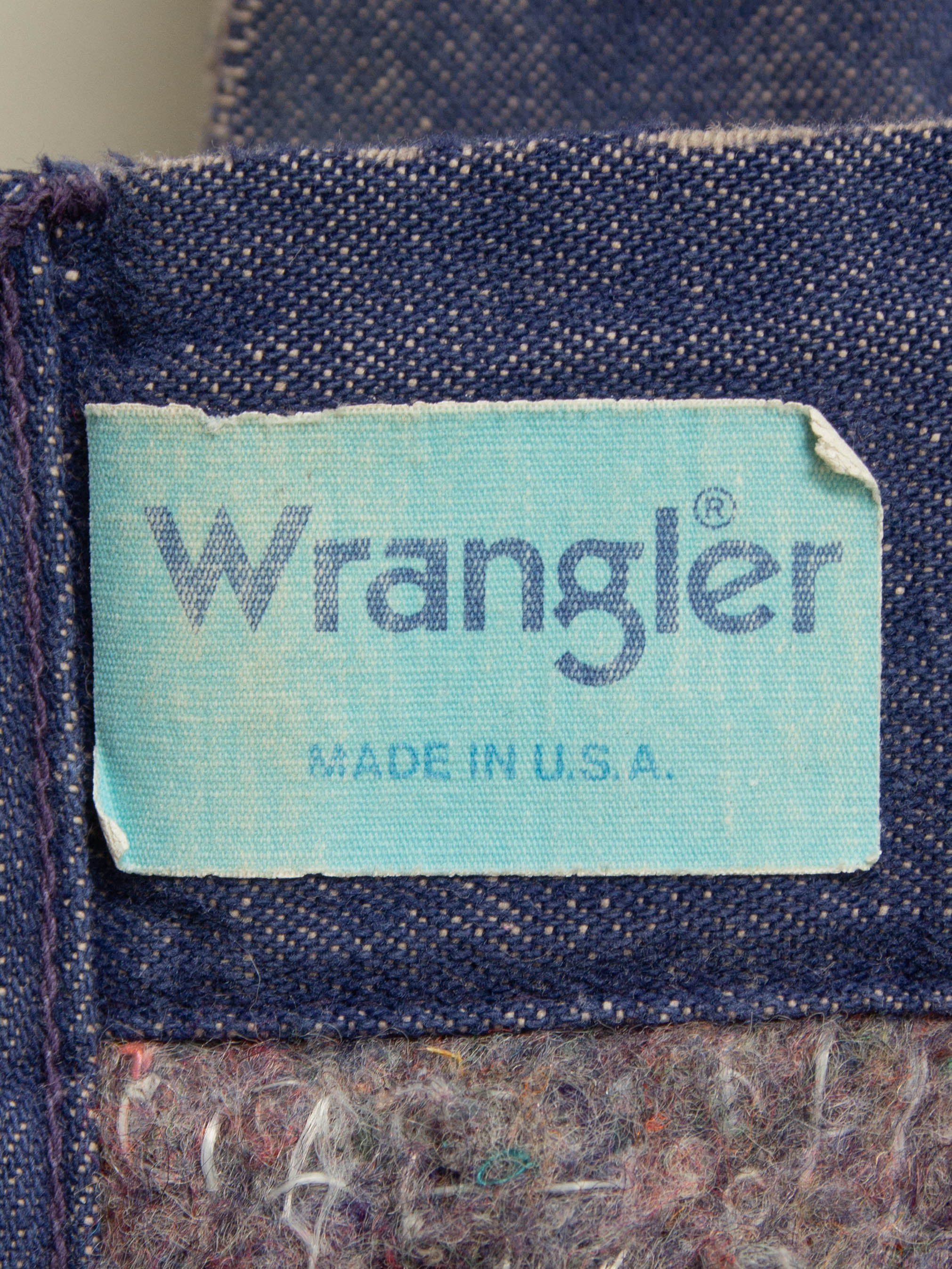 Vtg 1970s Wrangler Loco Chore Jacket - Made in USA (M) - Image 4