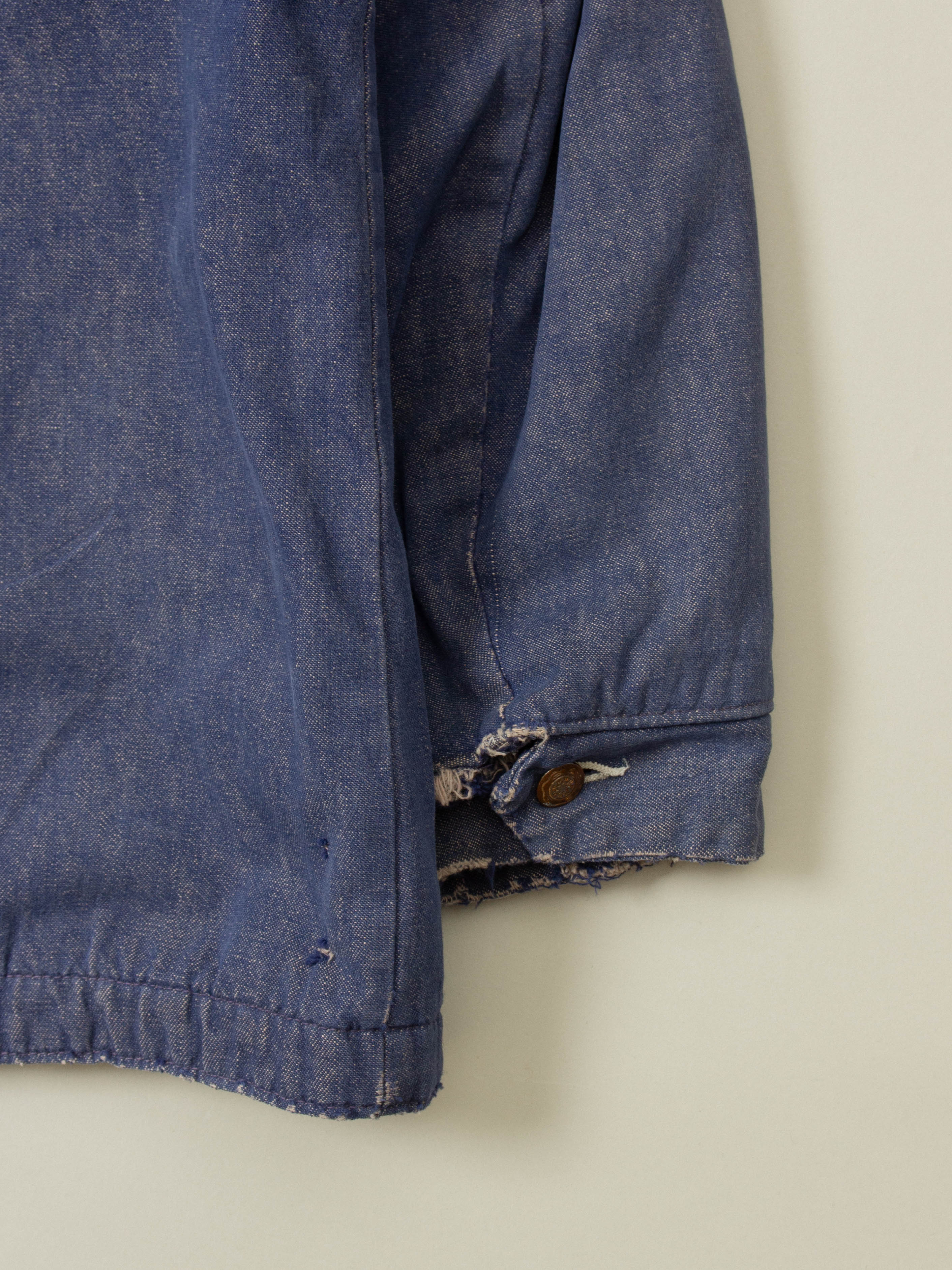 Vtg 1970s Wrangler Loco Chore Jacket - Made in USA (M) - Image 5