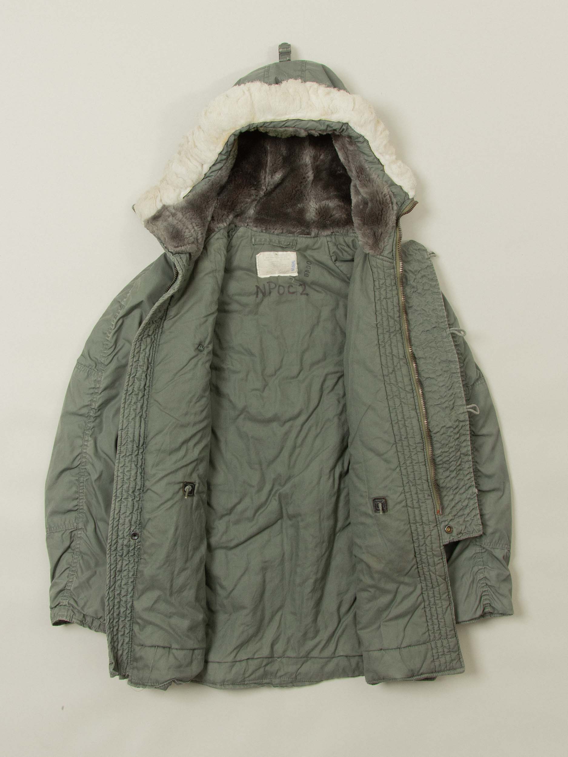 Vtg 1973 US Air Force N-3B Snorkel Parka (M) - Image 4