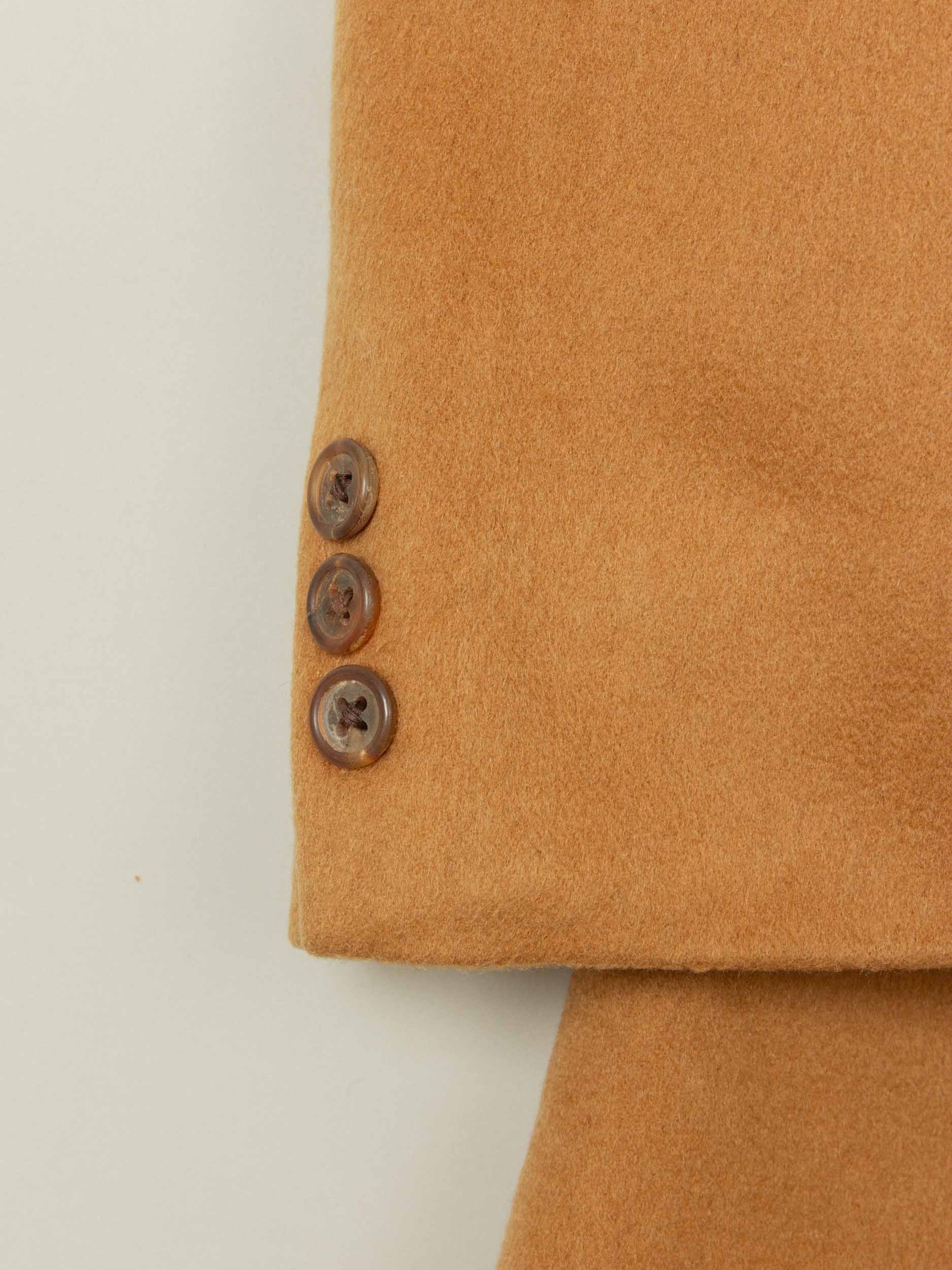 Vtg 1980s Aquascutum Cashmere Coat – Made in England (M) - Image 11