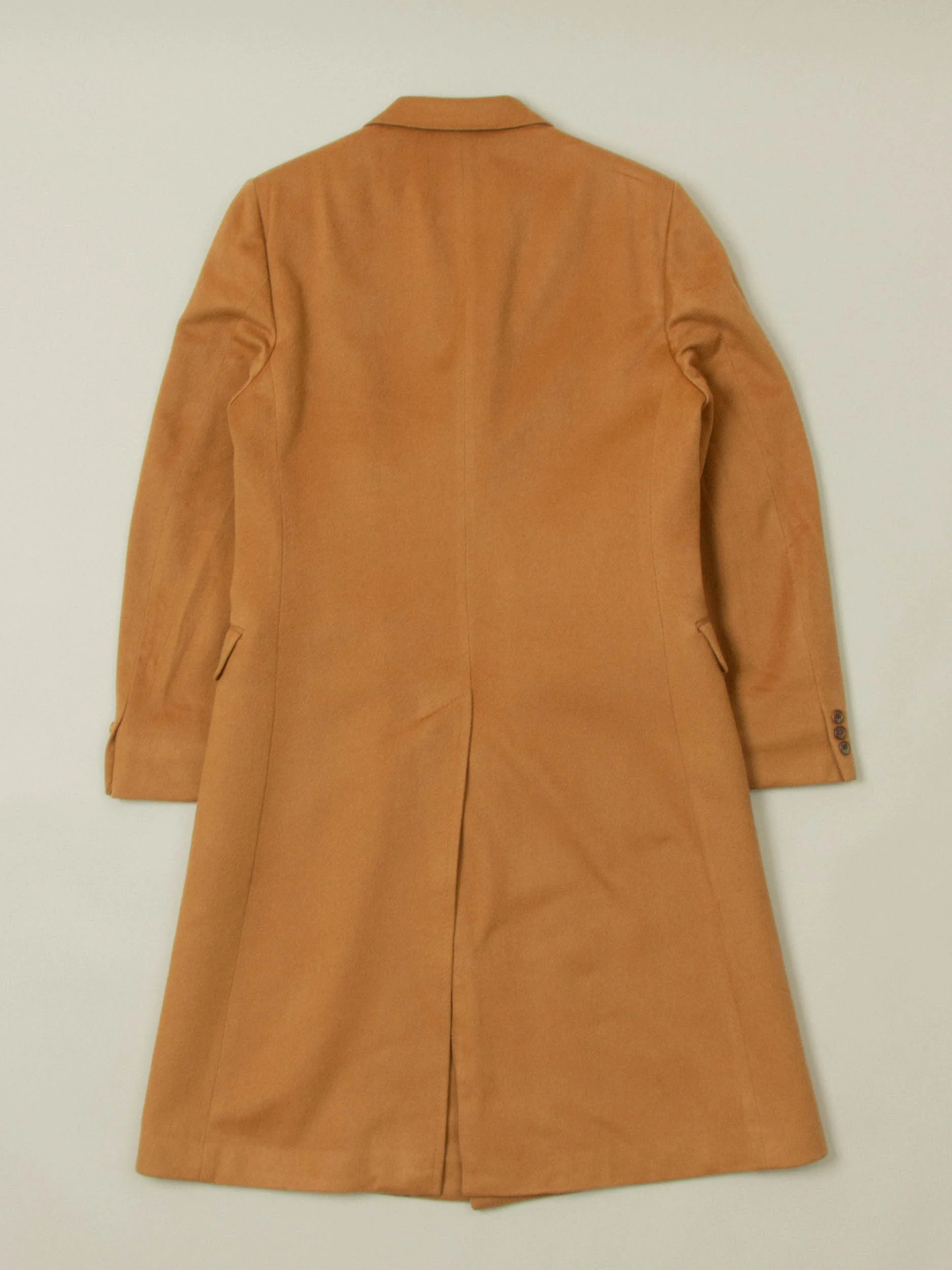 Vtg 1980s Aquascutum Cashmere Coat – Made in England (M) - Image 12