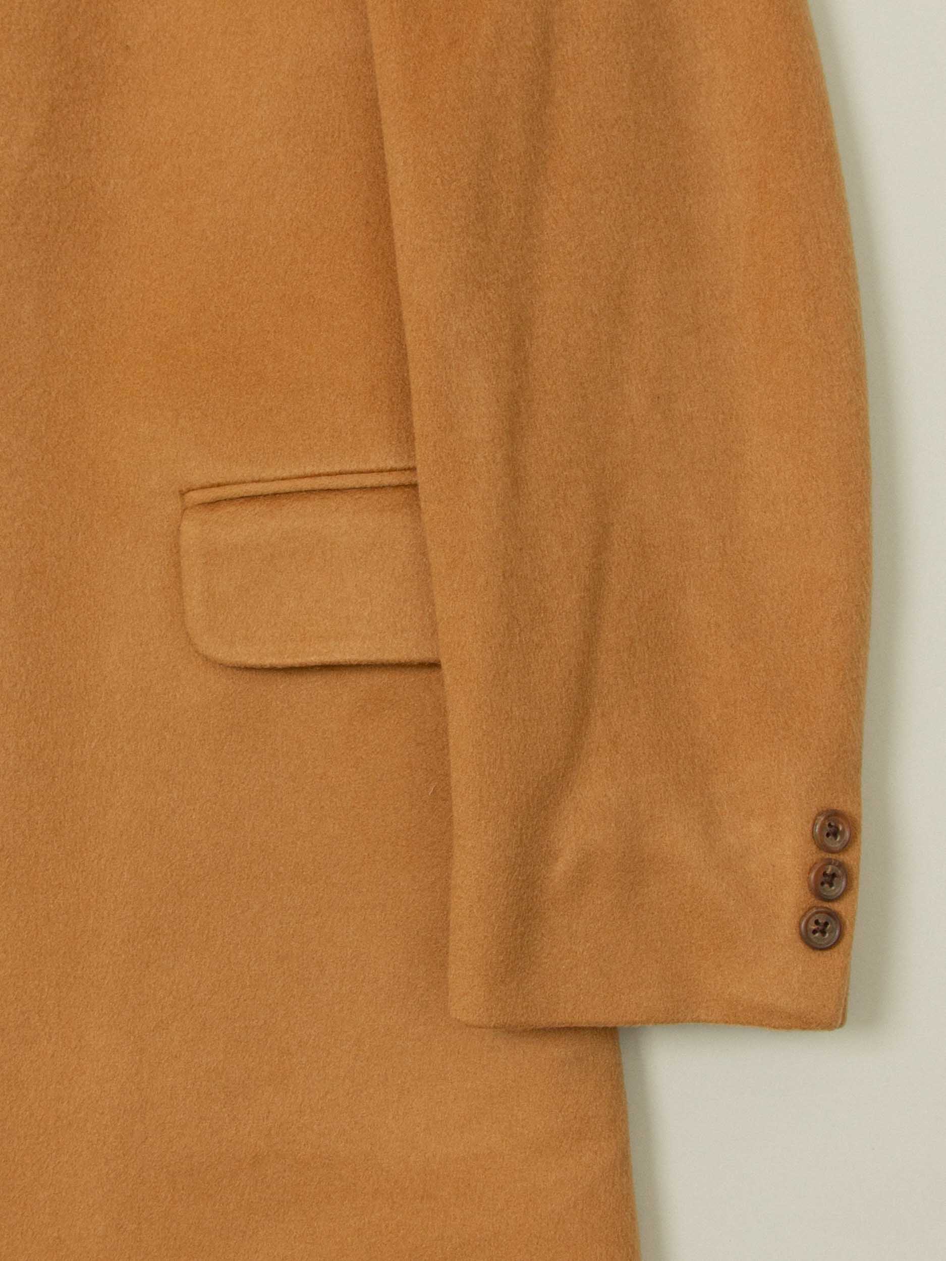 Vtg 1980s Aquascutum Cashmere Coat – Made in England (M) - Image 6