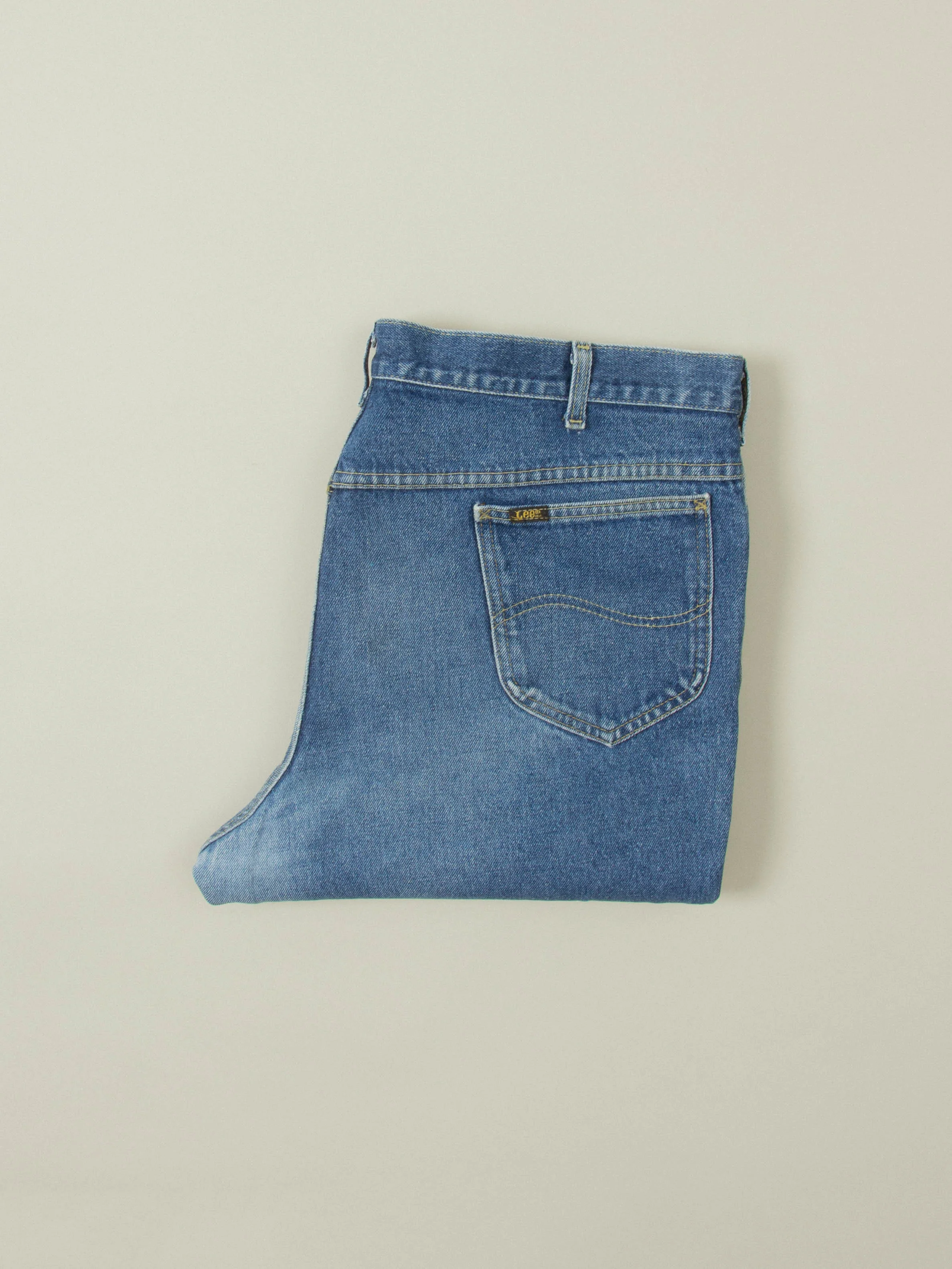 Vtg 1980s Bootcut Lee Riders Jeans - Made in USA (34x31) - Image 6