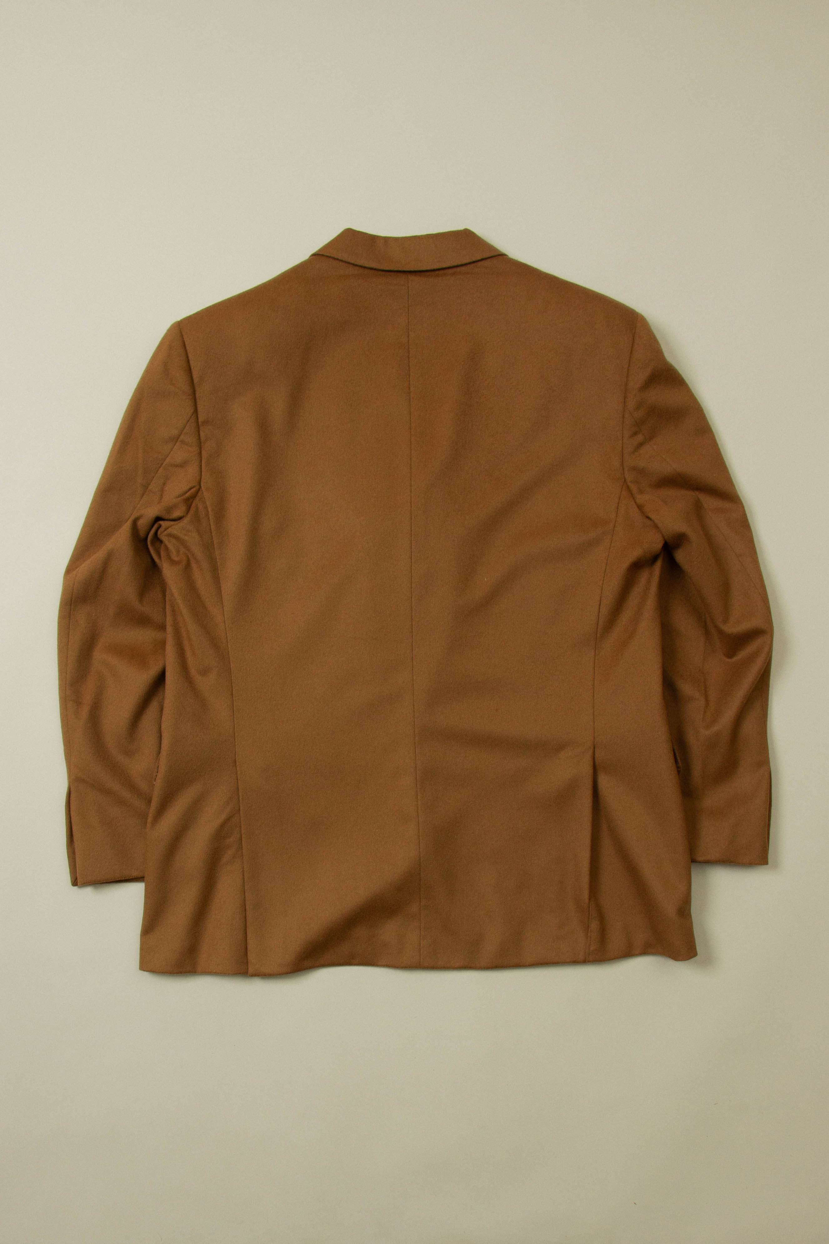 Vtg 1980s Brown Wool Blazer - Made in Italy (M/L) - Image 4