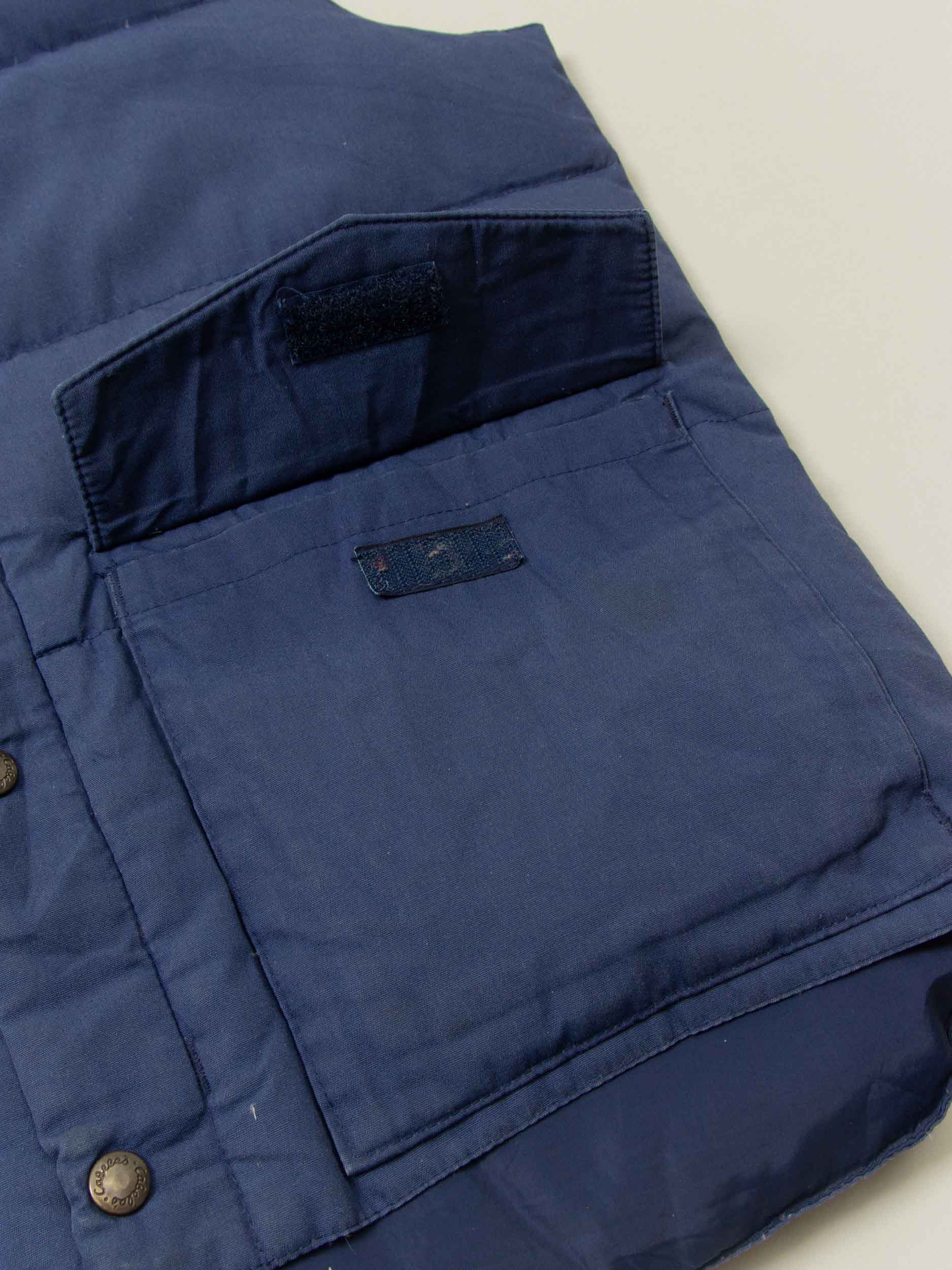 Vtg 1980s Cabela's Down Puffer Vest (S) - Image 5
