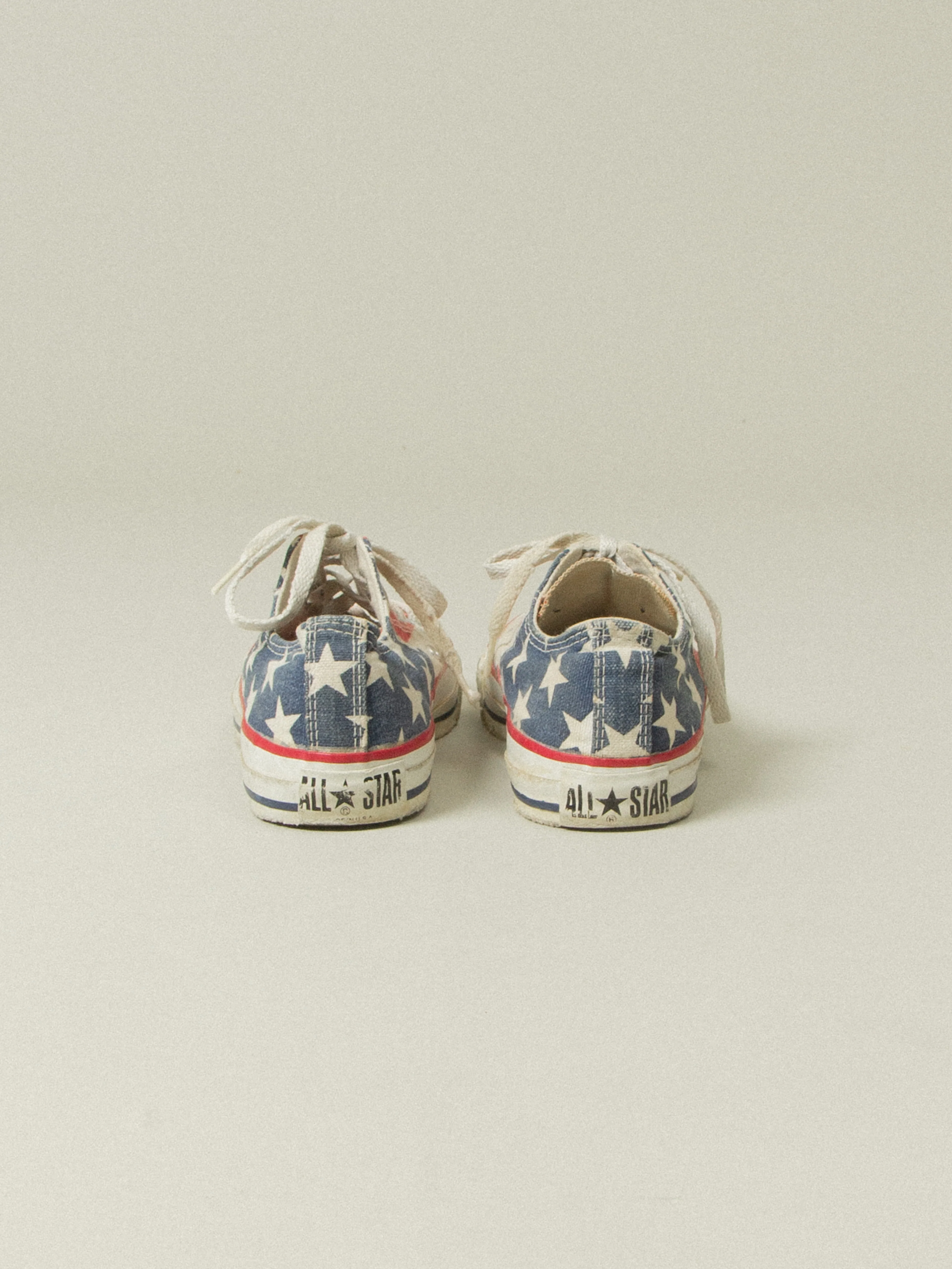 Vtg 1980s Converse All Star Flag Low-Top - Made in USA (US 4.5-EU 37) - Image 8