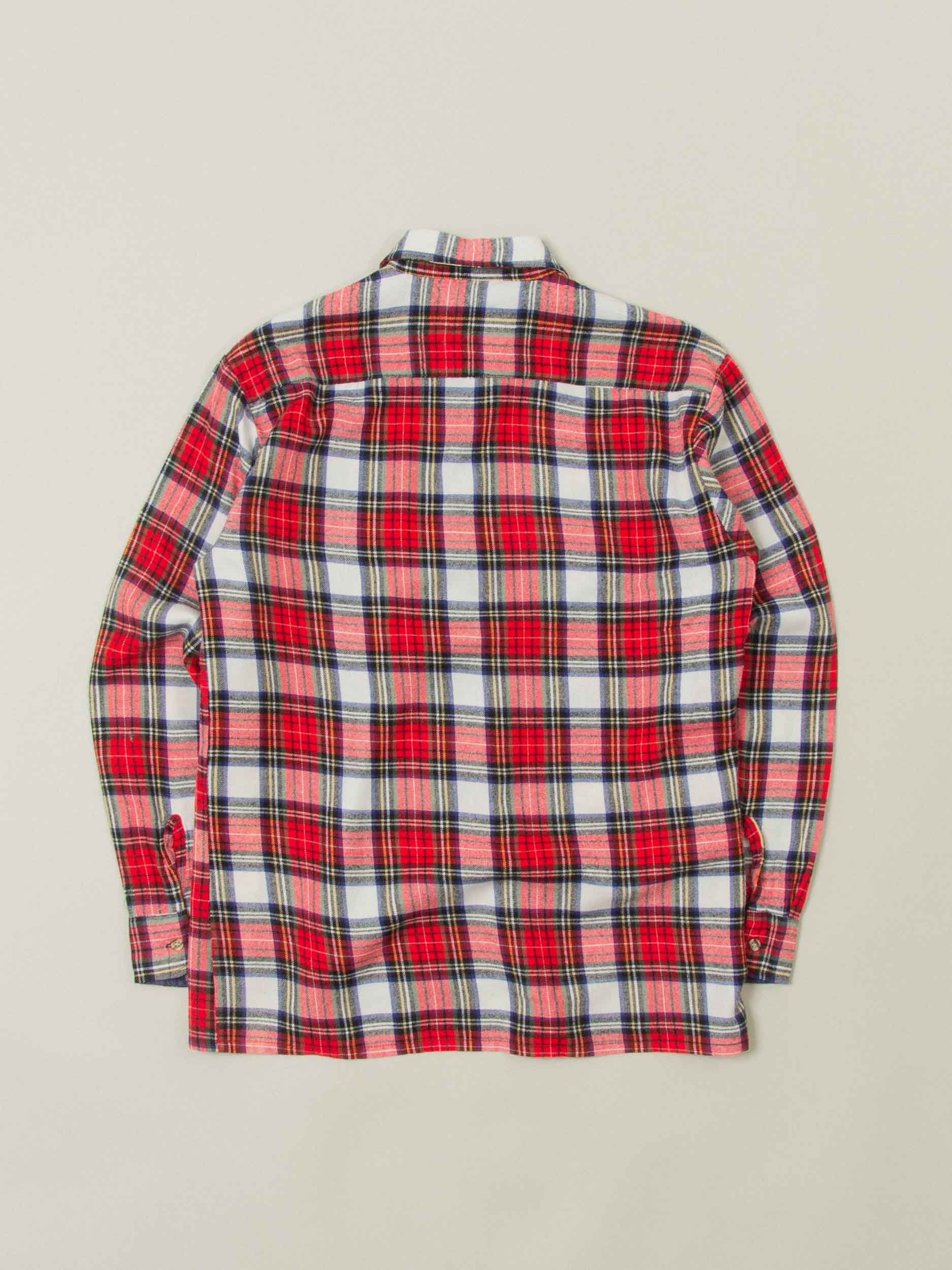 Vtg 1980s Flannel Shirt – Made in Korea (M) - Image 4