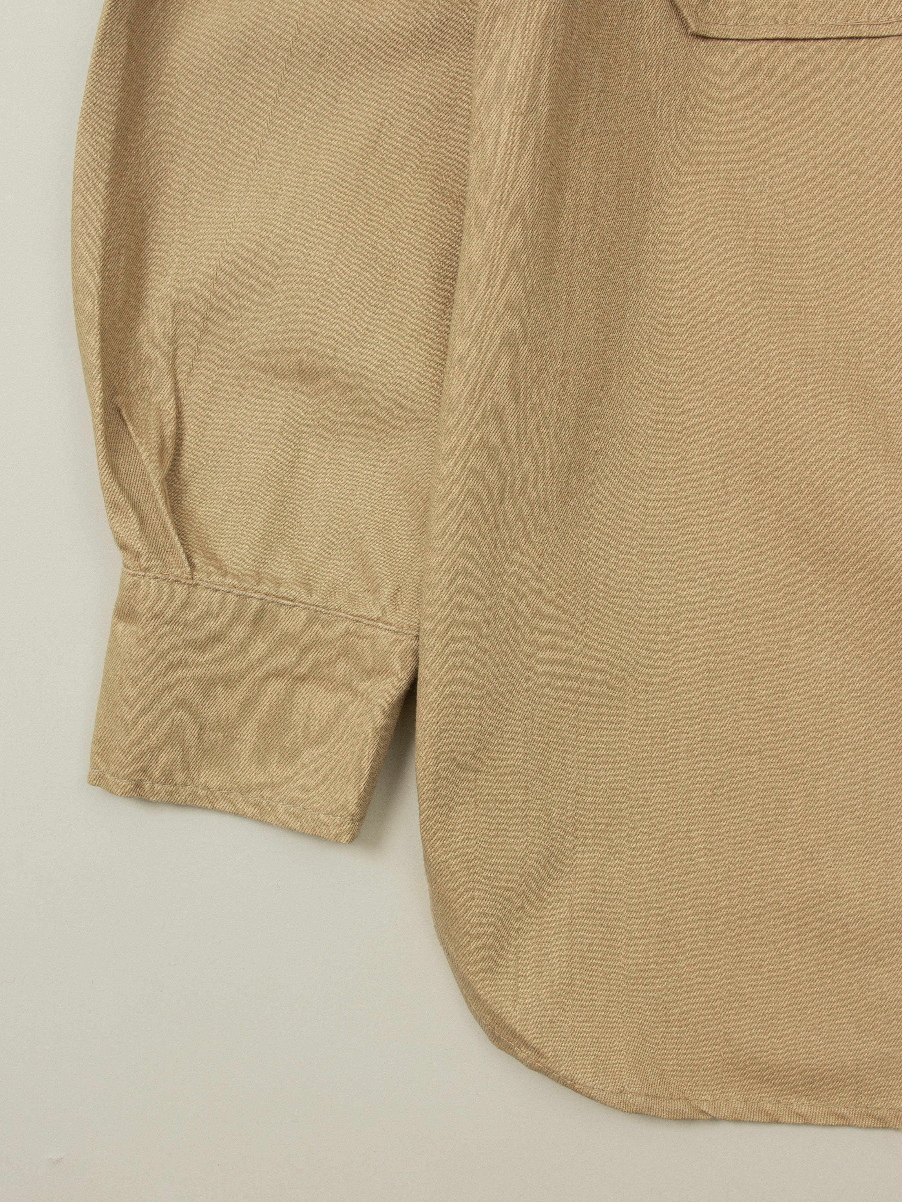 Vtg 1980s Greek Army Officer Shirt (XS) - Image 6